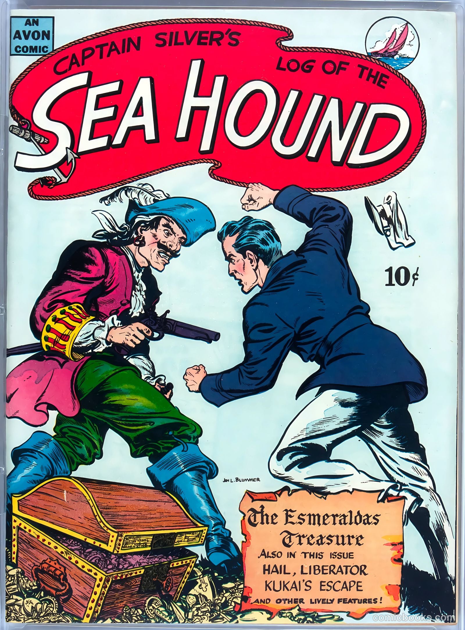 Captain Silver's Log of the Sea Hound #1 — page 1 of 52