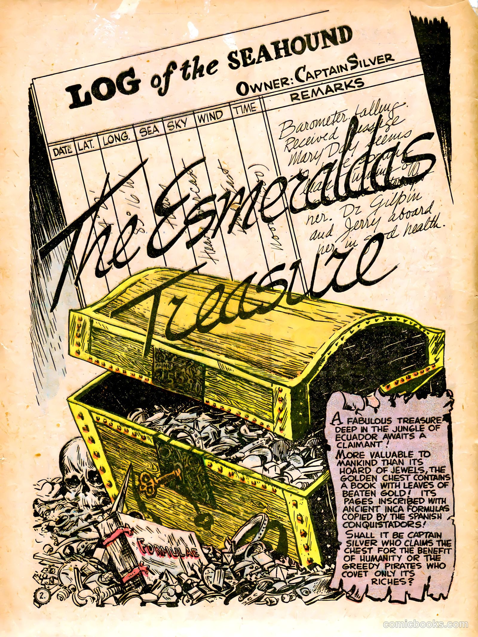 Captain Silver's Log of the Sea Hound #1 — page 4 of 52