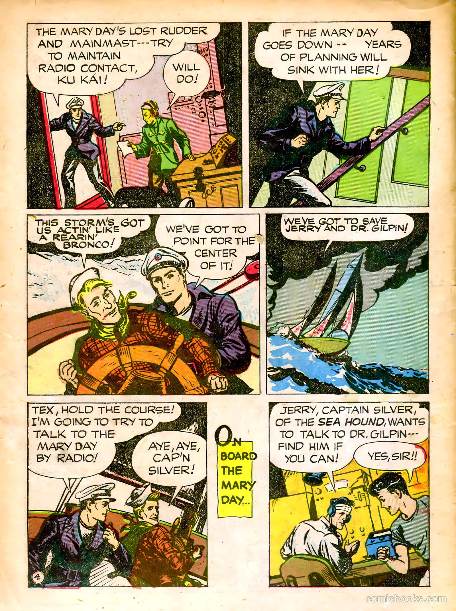 Captain Silver's Log of the Sea Hound #1 — page 6 of 52