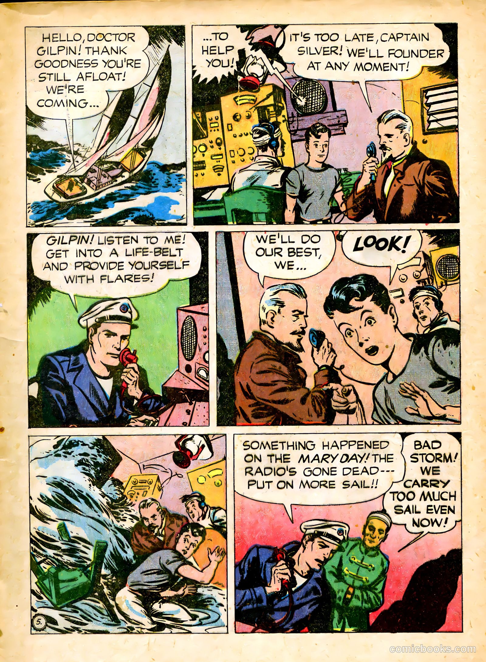 Captain Silver's Log of the Sea Hound #1 — page 7 of 52