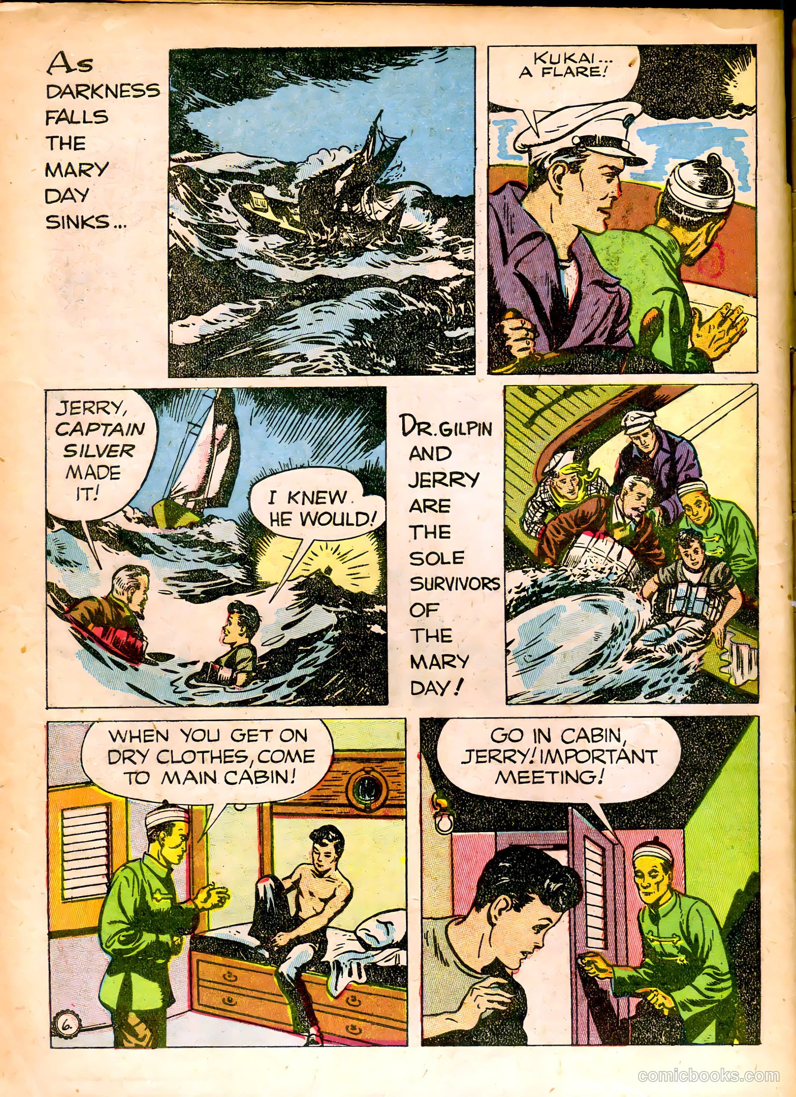 Captain Silver's Log of the Sea Hound #1 — page 8 of 52