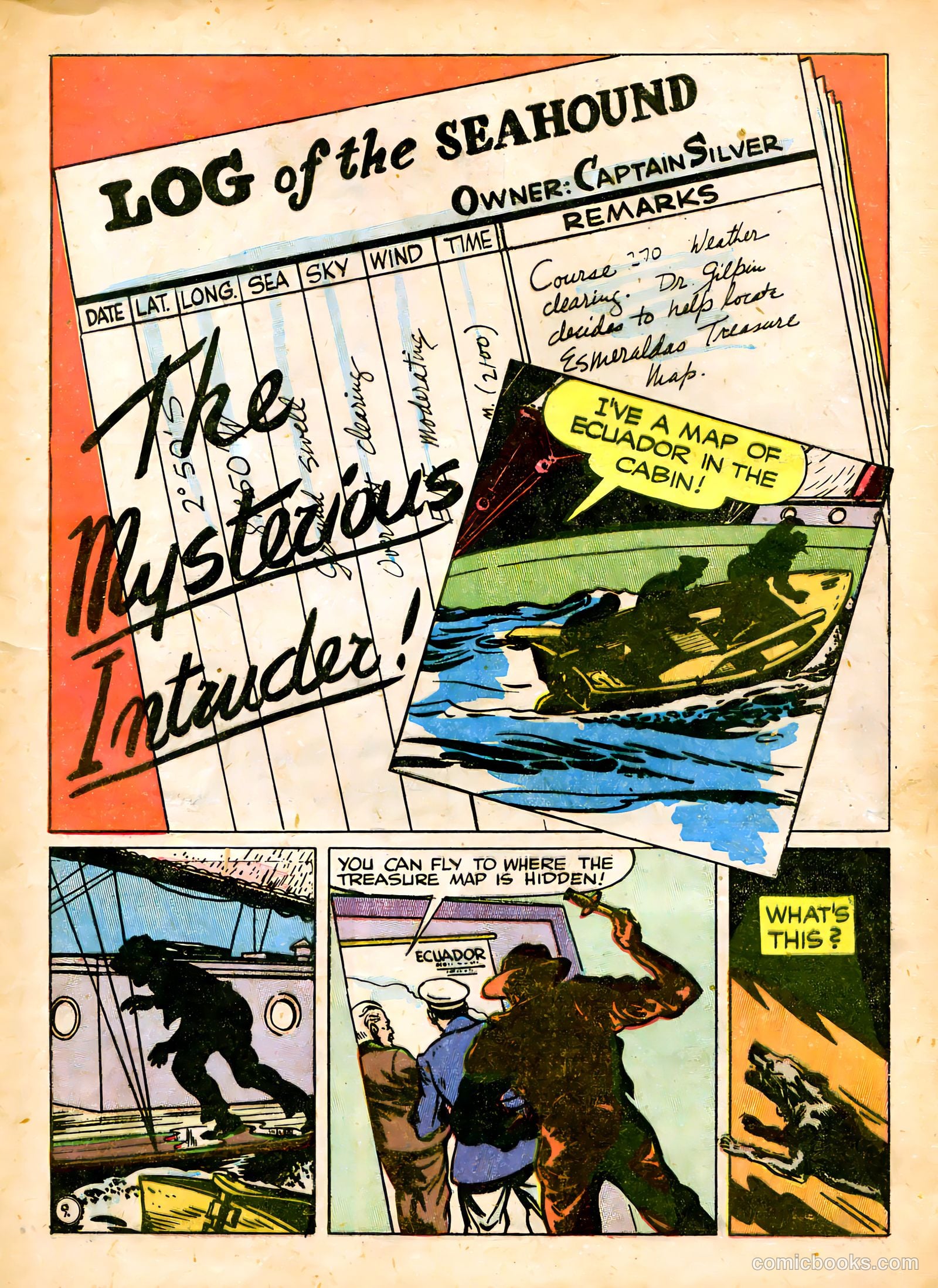 Captain Silver's Log of the Sea Hound #1 — page 11 of 52