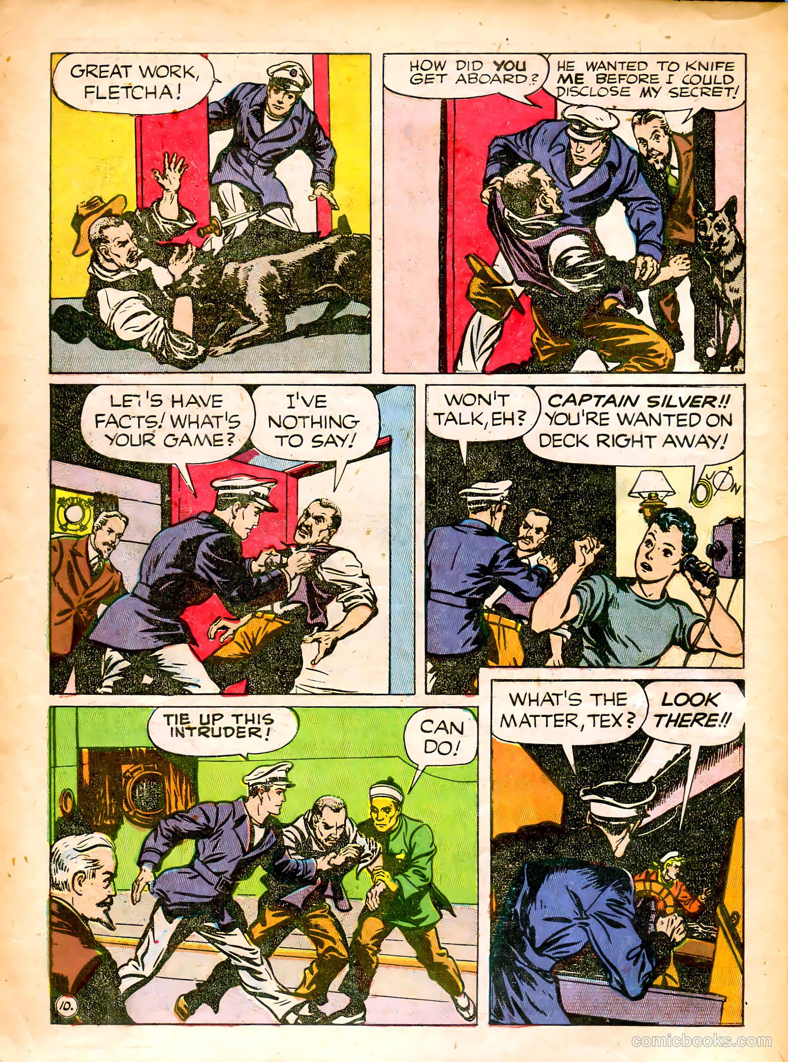 Captain Silver's Log of the Sea Hound #1 — page 12 of 52