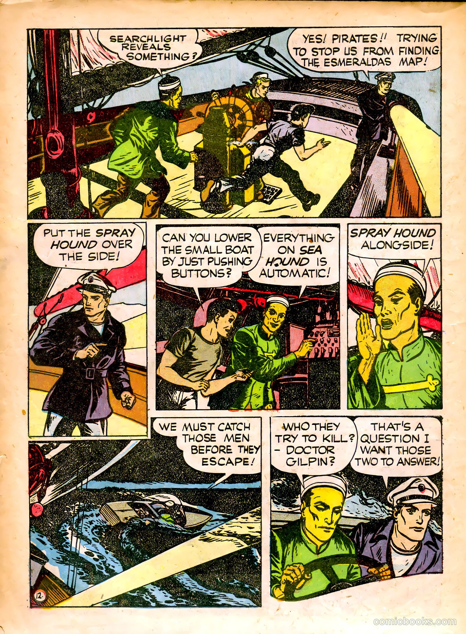 Captain Silver's Log of the Sea Hound #1 — page 14 of 52