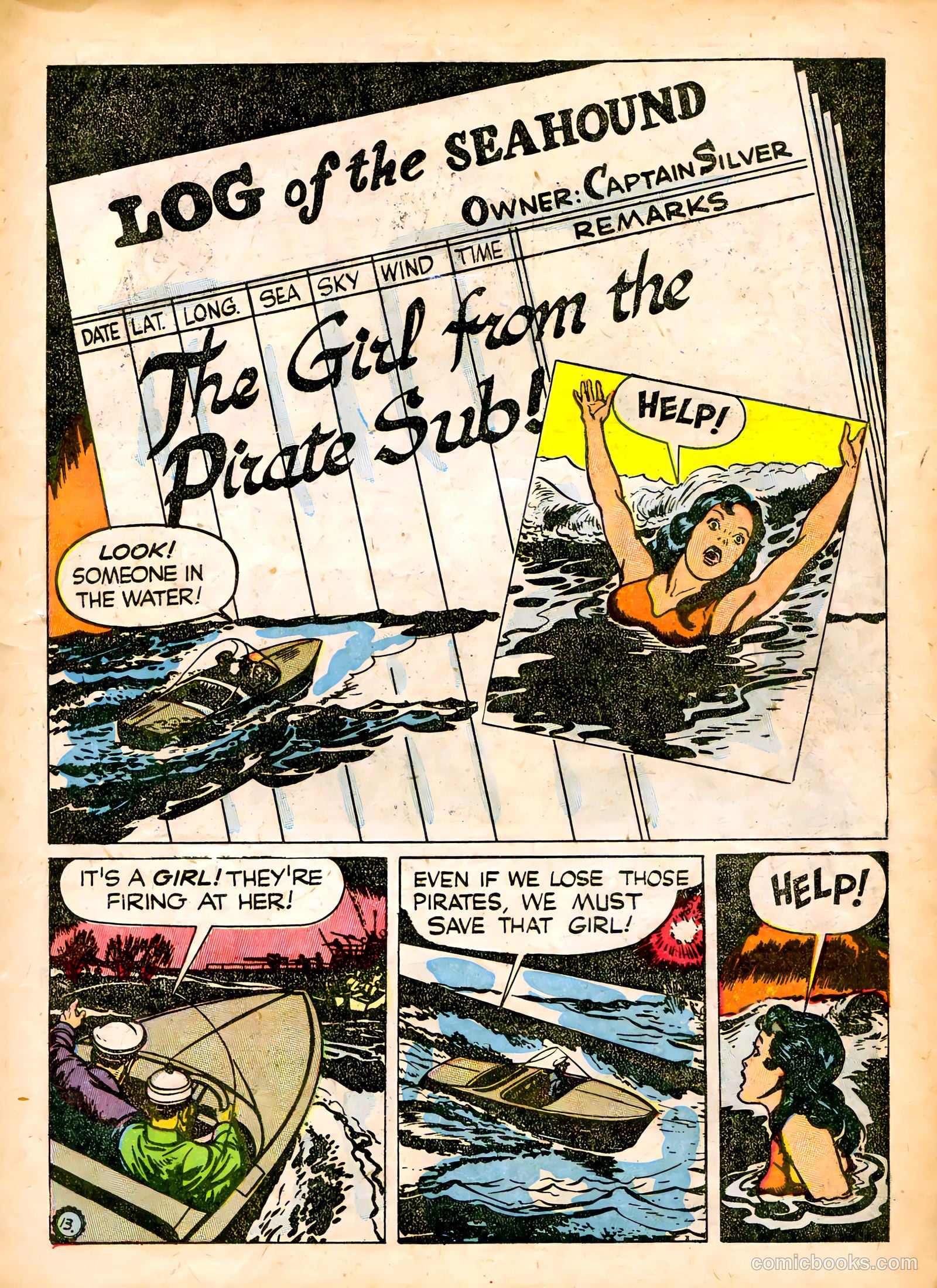 Captain Silver's Log of the Sea Hound #1 — page 15 of 52