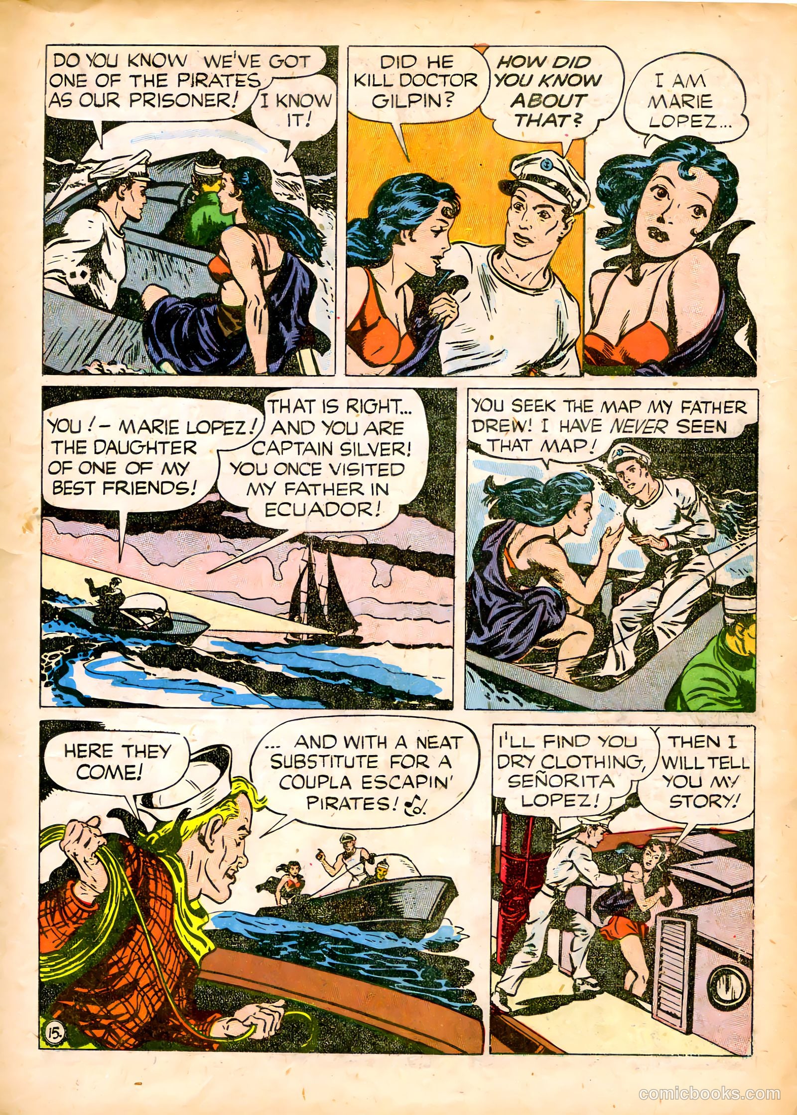 Captain Silver's Log of the Sea Hound #1 — page 17 of 52