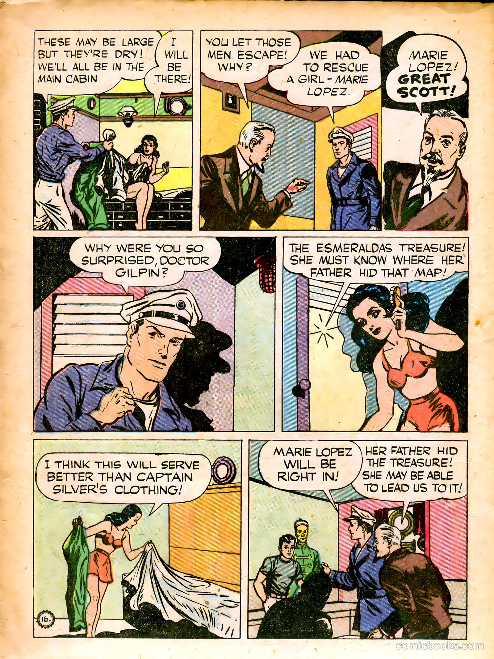 Captain Silver's Log of the Sea Hound #1 — page 18 of 52