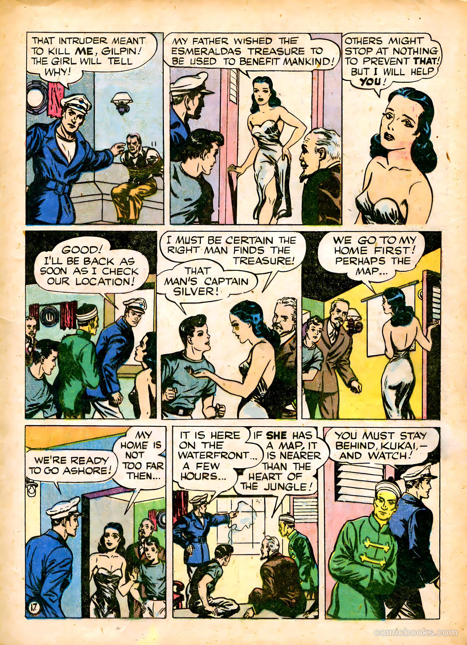 Captain Silver's Log of the Sea Hound #1 — page 19 of 52