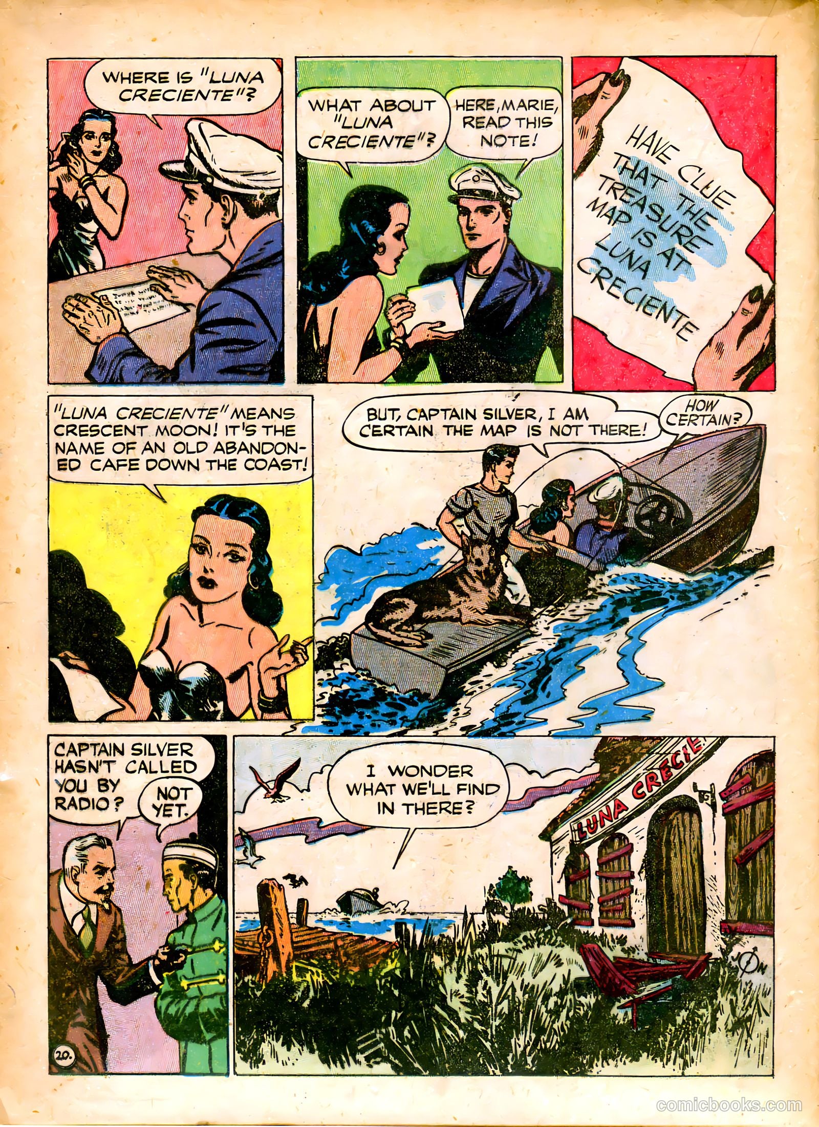 Captain Silver's Log of the Sea Hound #1 — page 22 of 52