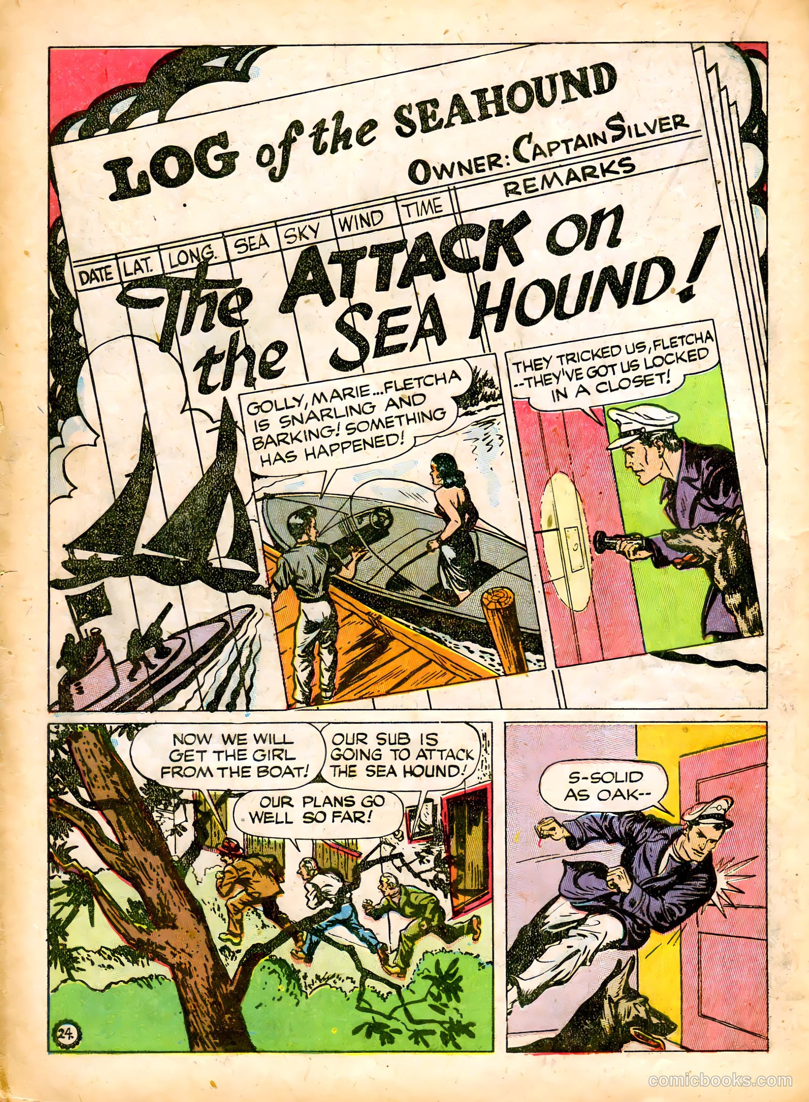 Captain Silver's Log of the Sea Hound #1 — page 26 of 52