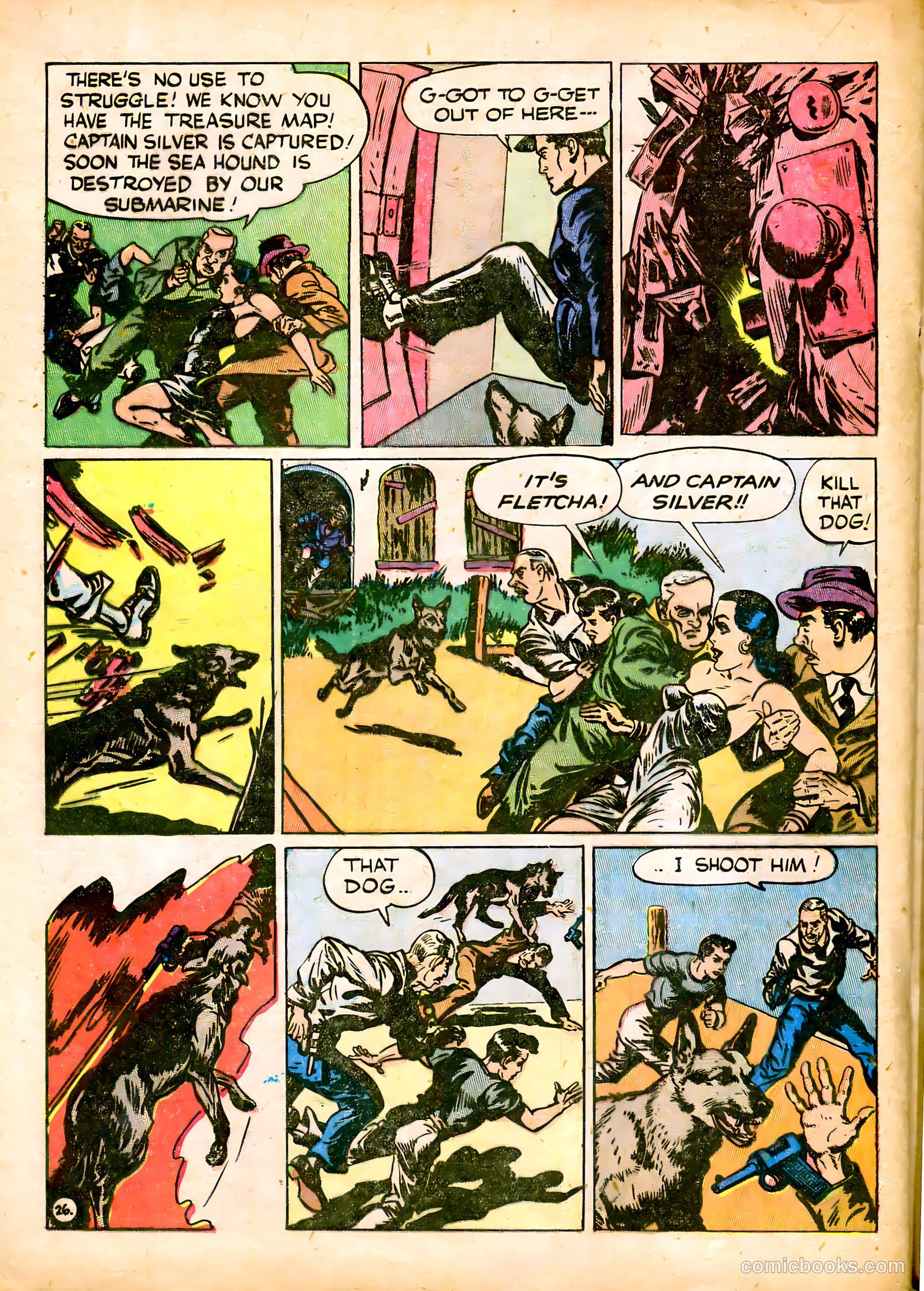 Captain Silver's Log of the Sea Hound #1 — page 28 of 52