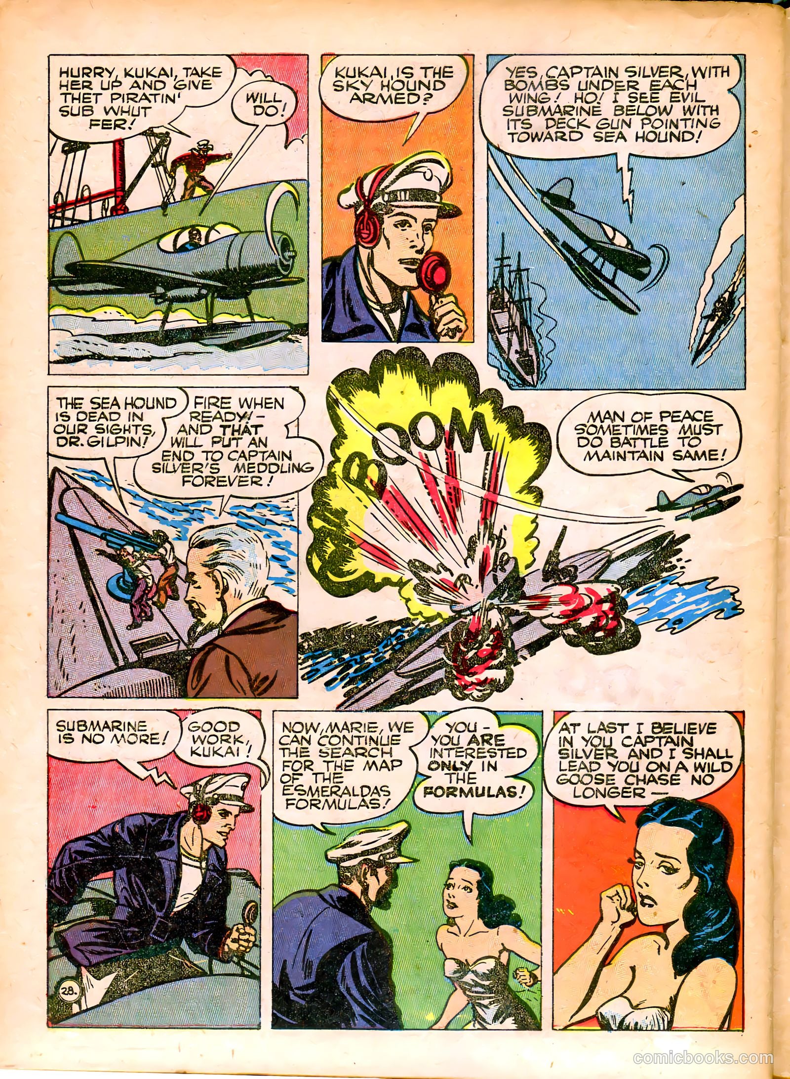 Captain Silver's Log of the Sea Hound #1 — page 30 of 52