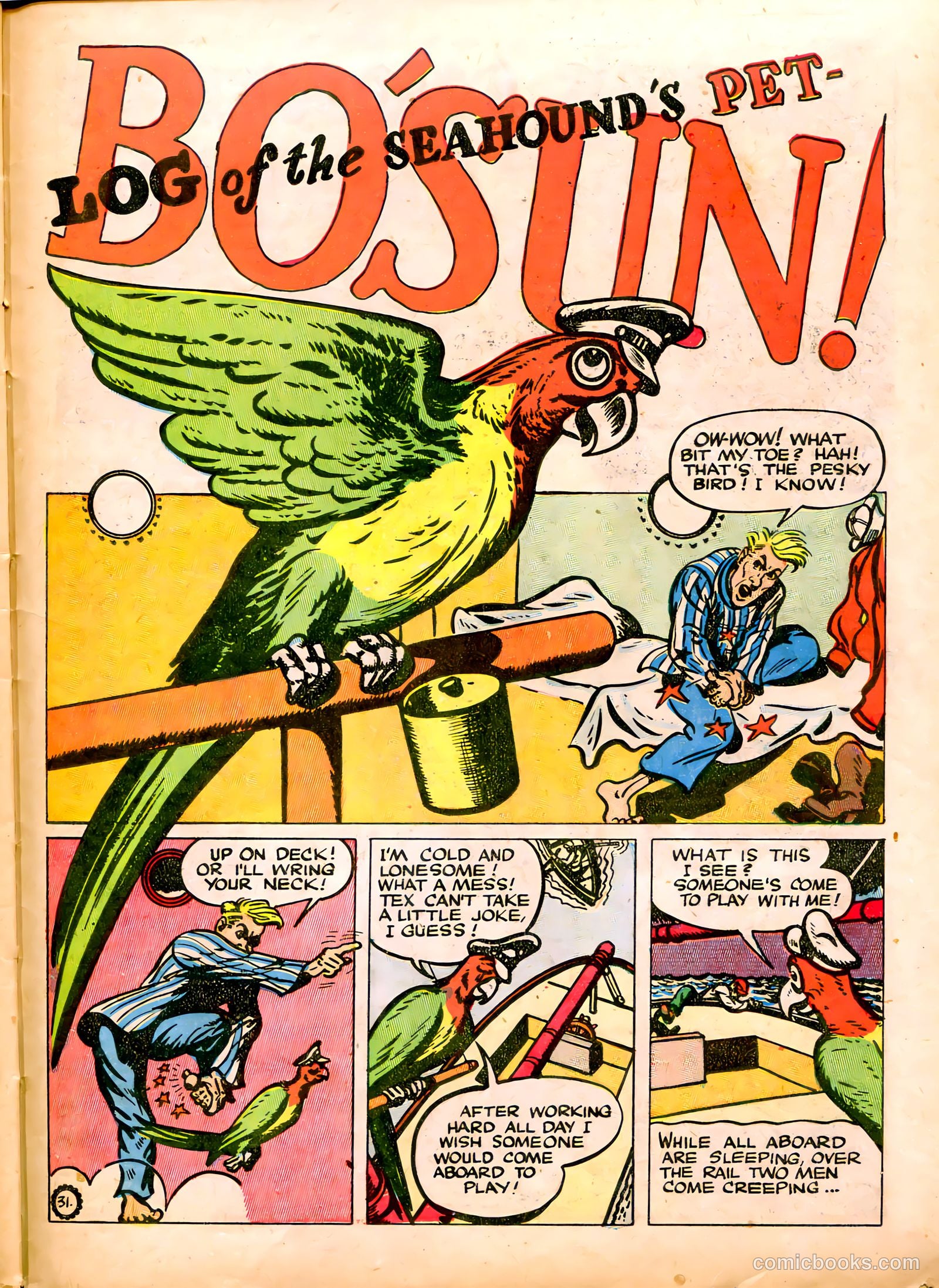 Captain Silver's Log of the Sea Hound #1 — page 33 of 52