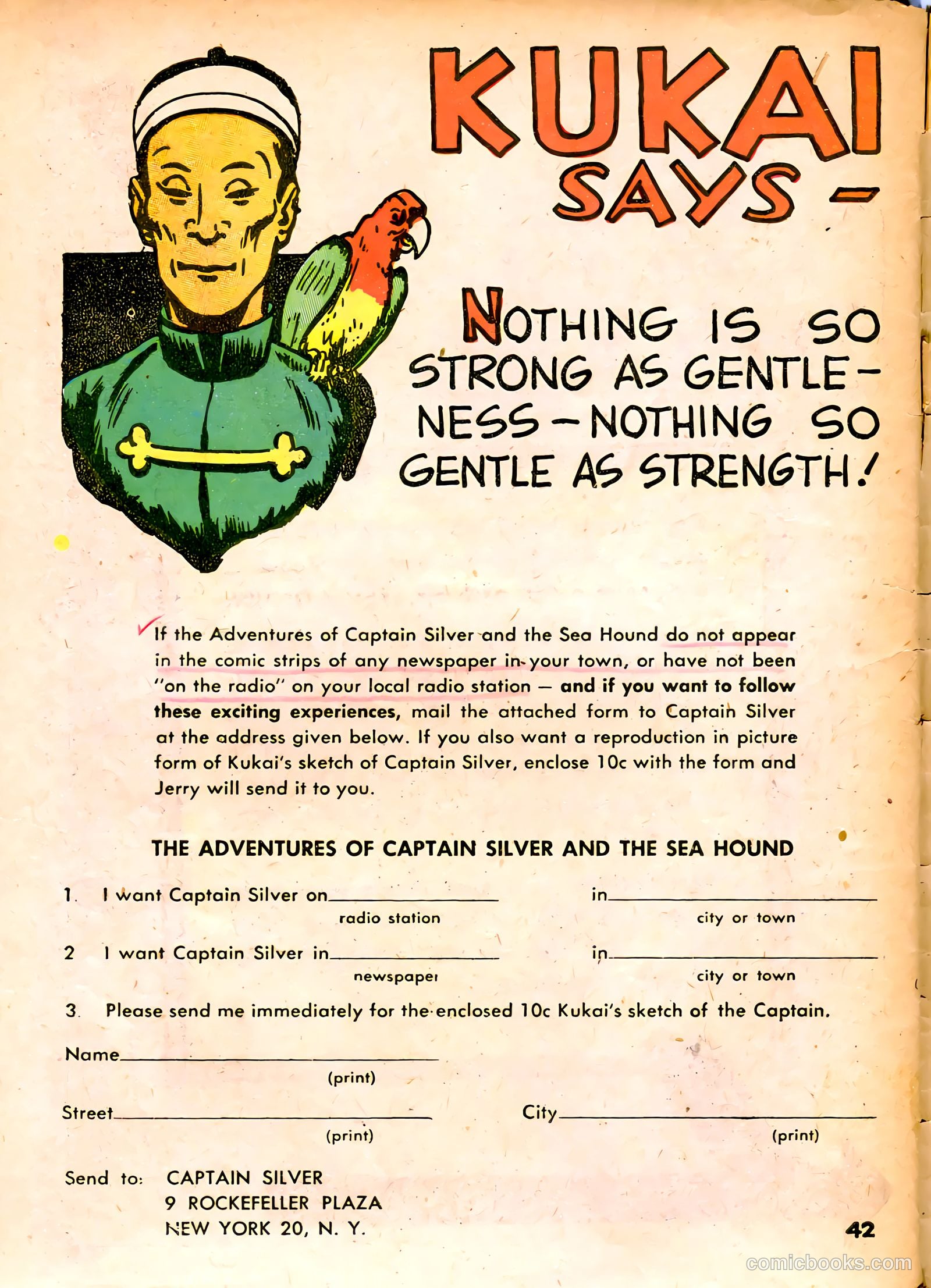 Captain Silver's Log of the Sea Hound #1 — page 44 of 52