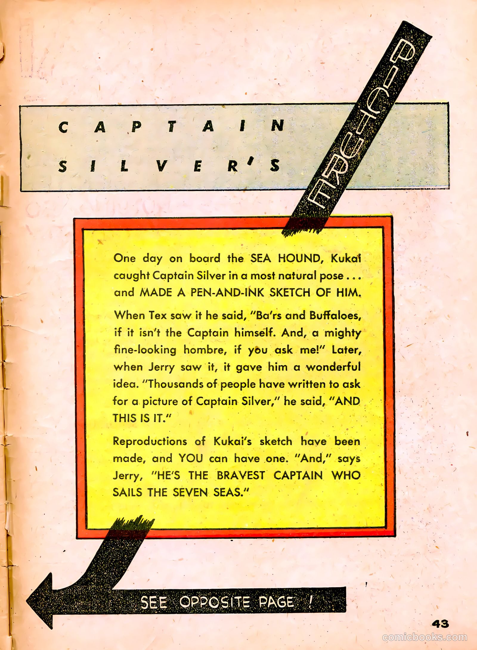 Captain Silver's Log of the Sea Hound #1 — page 45 of 52