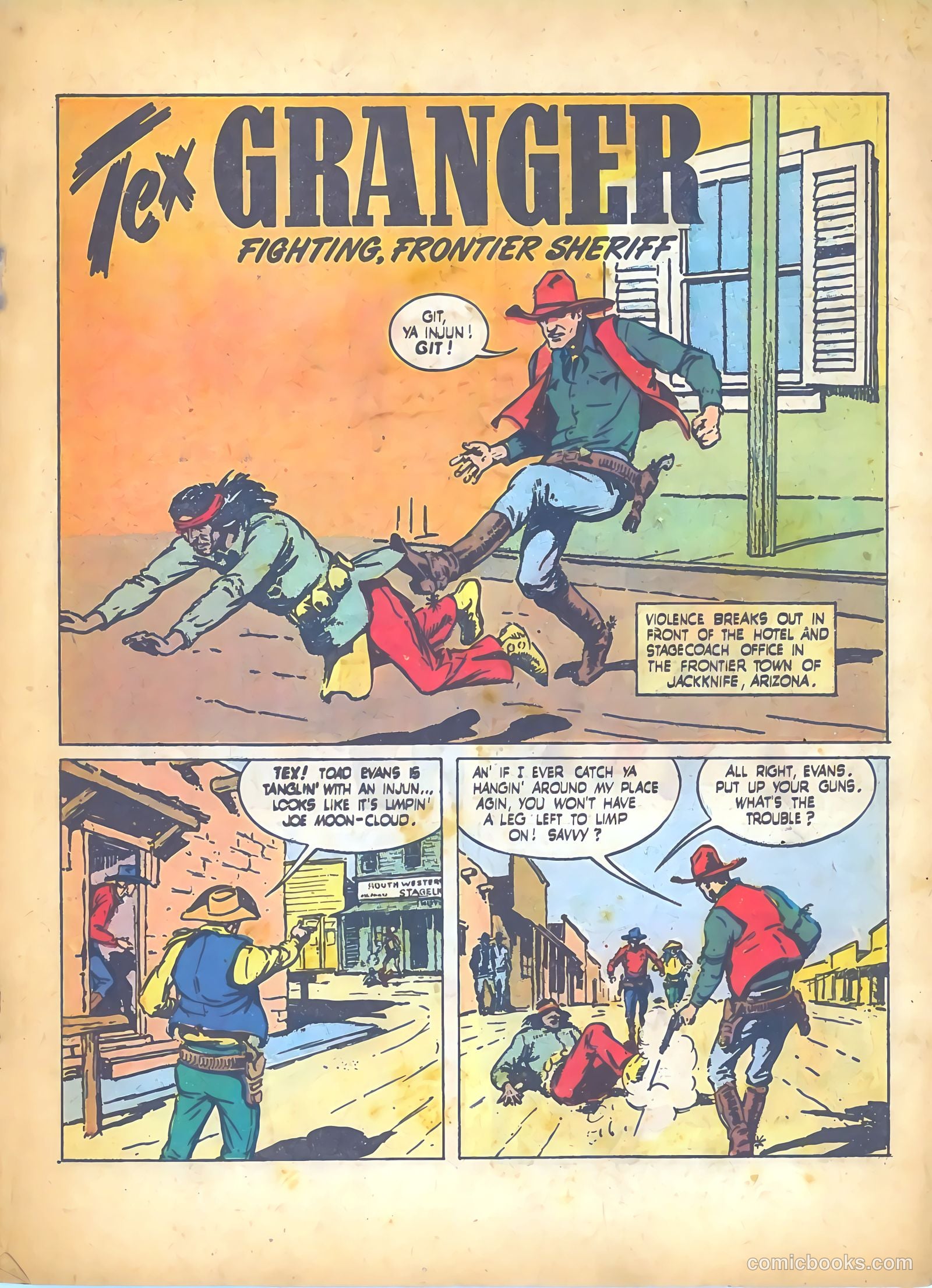 Tex Granger #21 — page 3 of 37