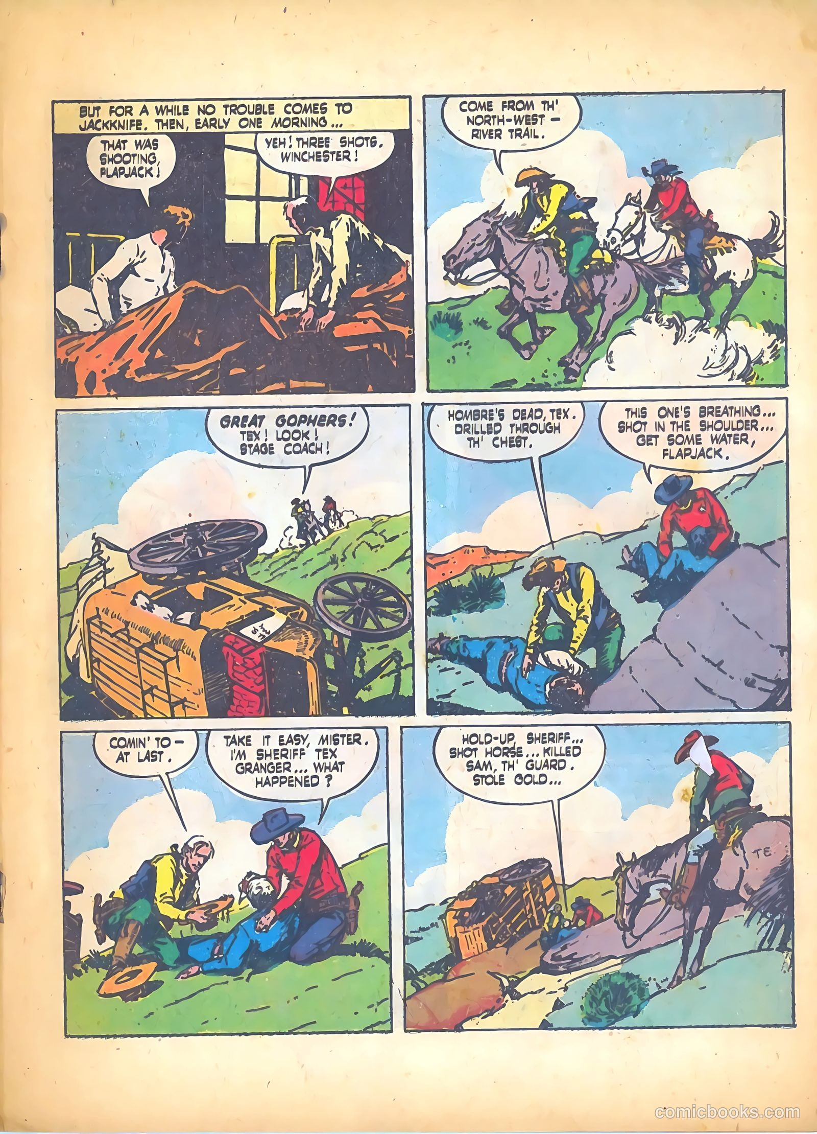 Tex Granger #21 — page 5 of 37