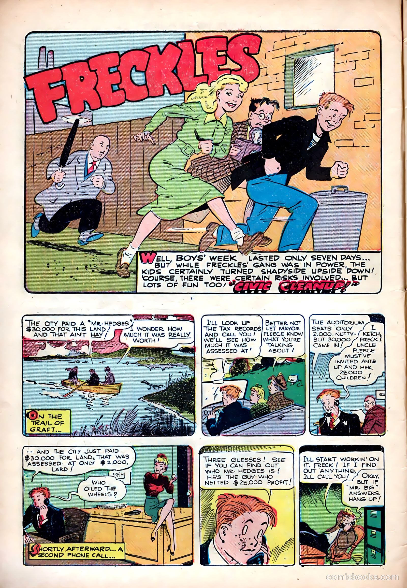 Freckles and His Friends #9 — page 10 of 52