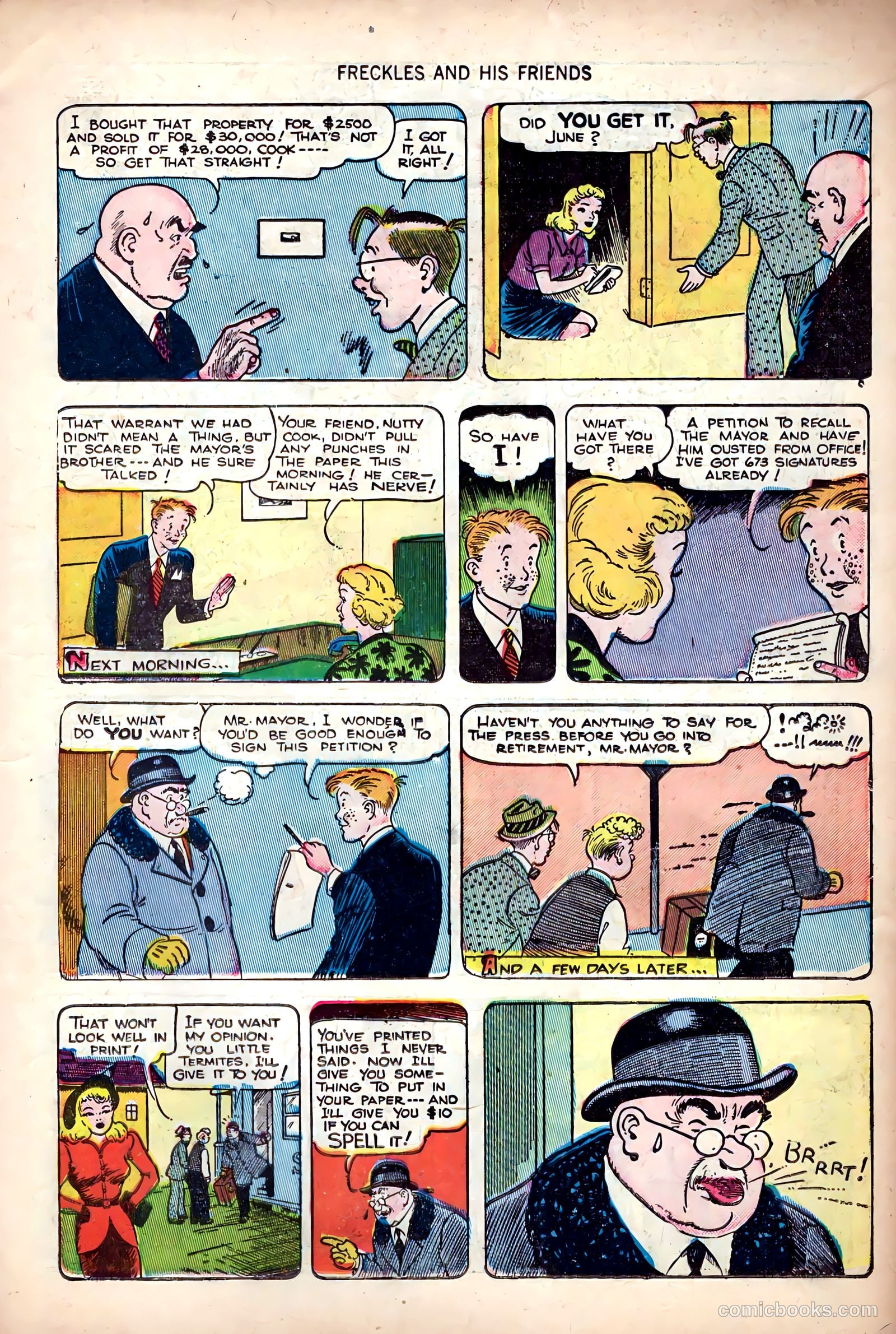 Freckles and His Friends #9 — page 15 of 52