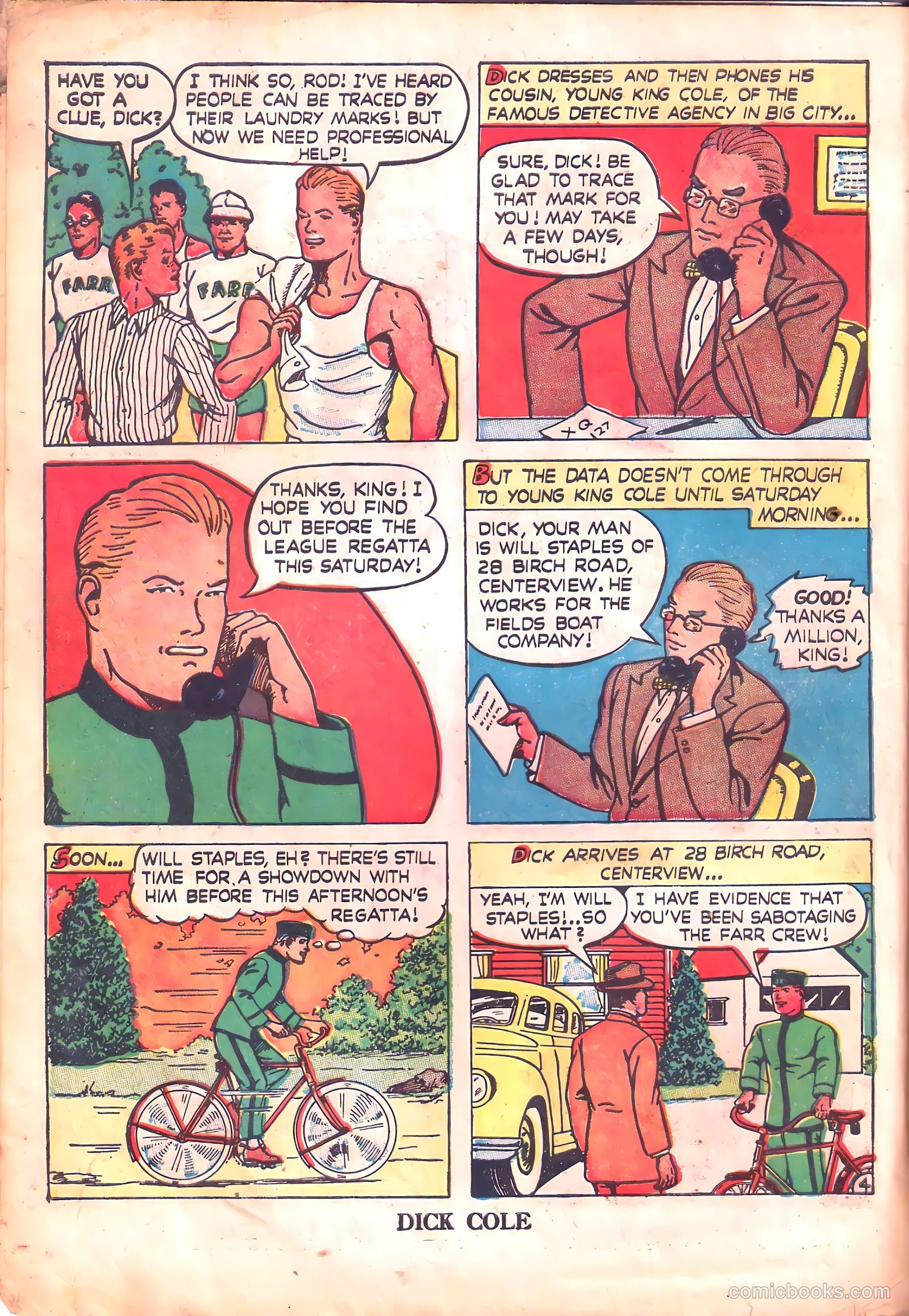 Dick Cole #4 — page 6 of 36