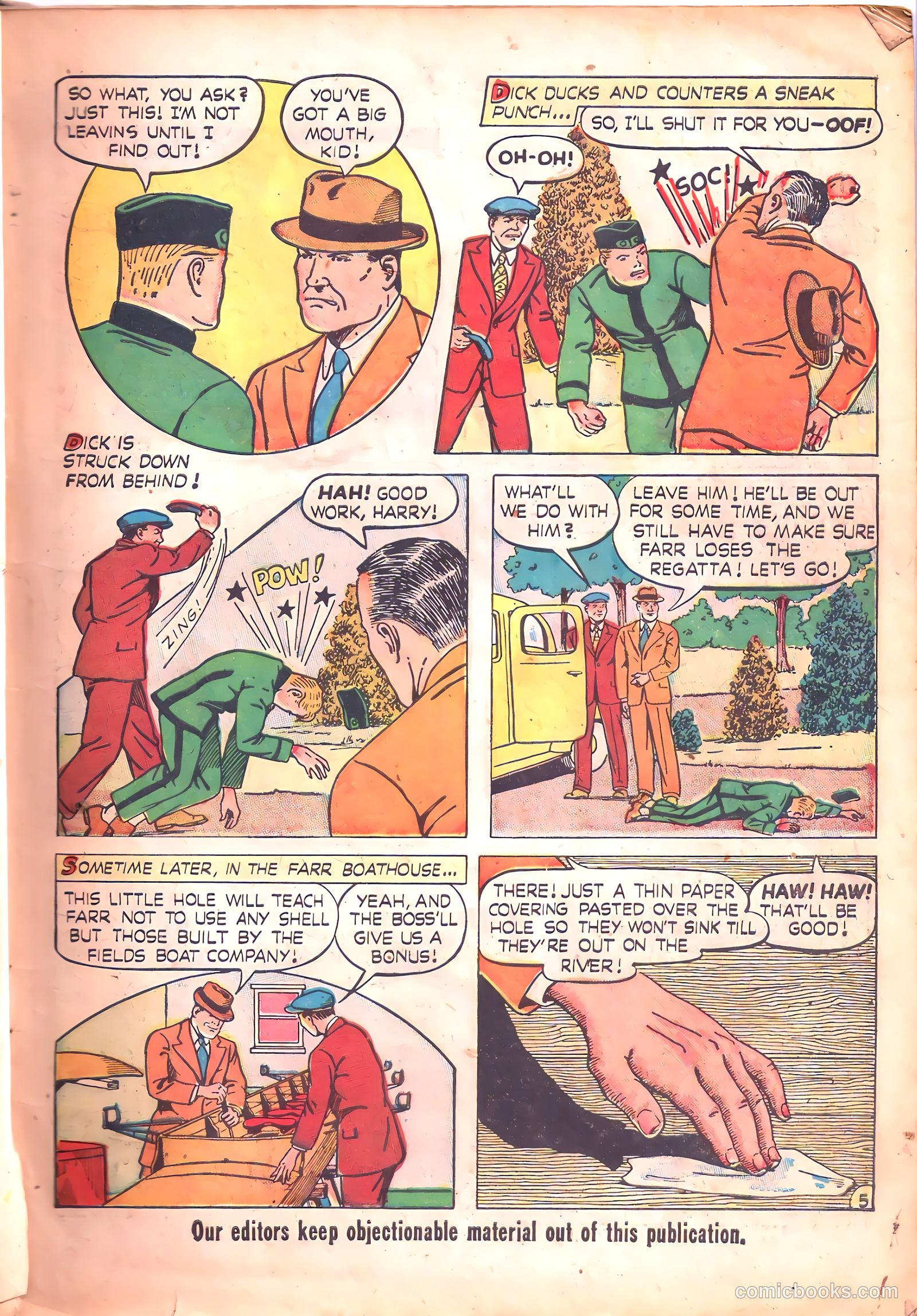 Dick Cole #4 — page 7 of 36