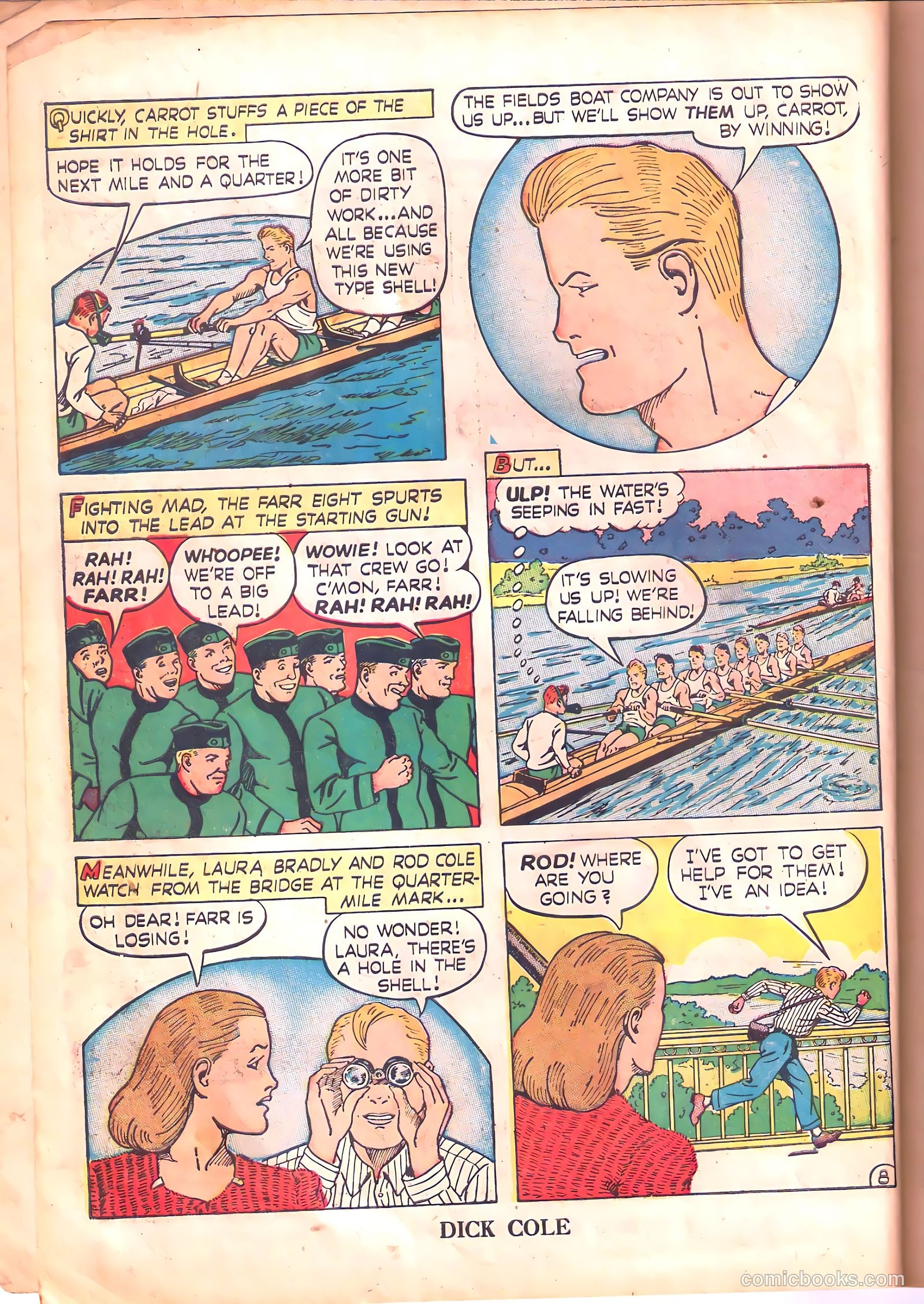 Dick Cole #4 — page 10 of 36