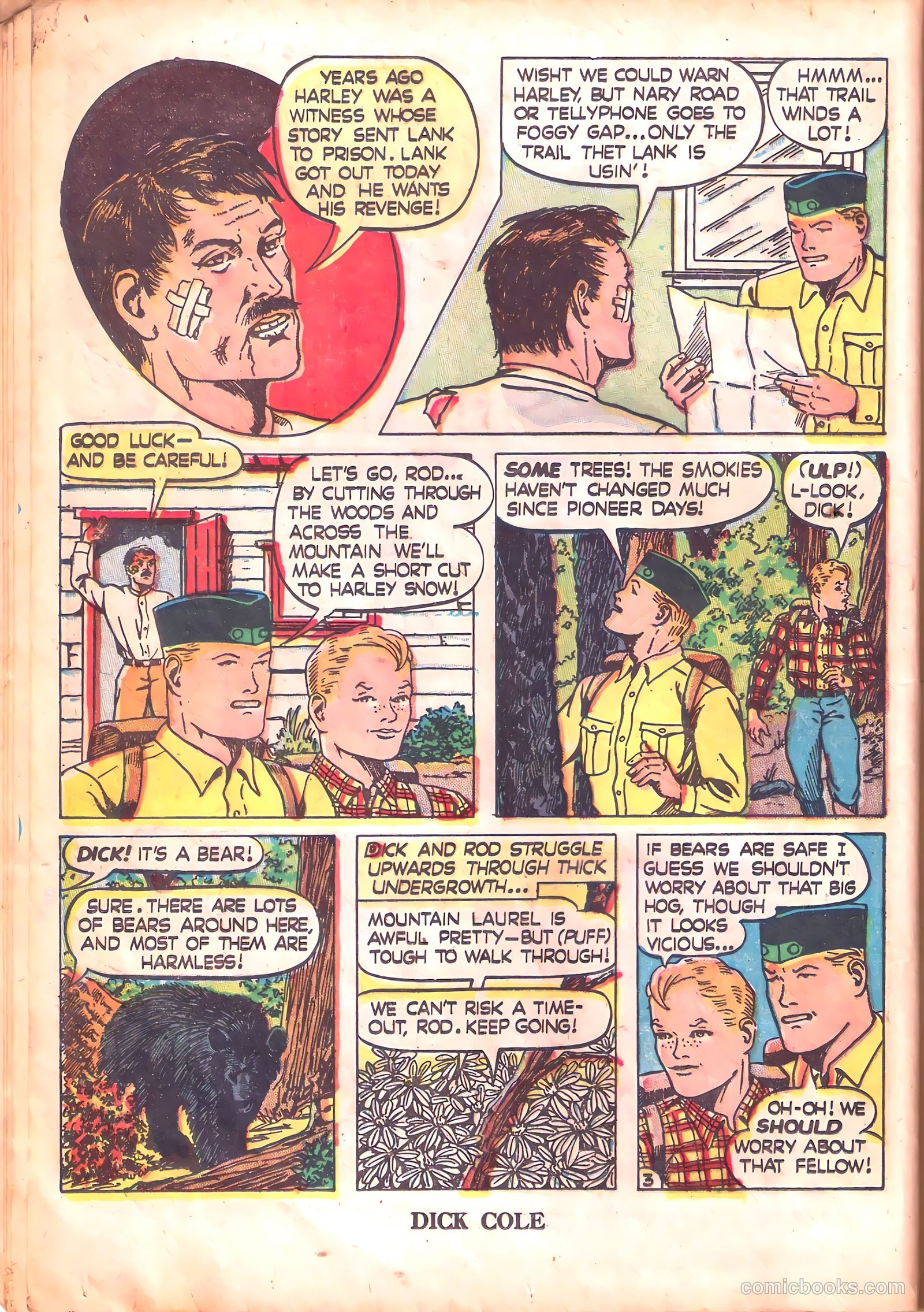 Dick Cole #4 — page 16 of 36