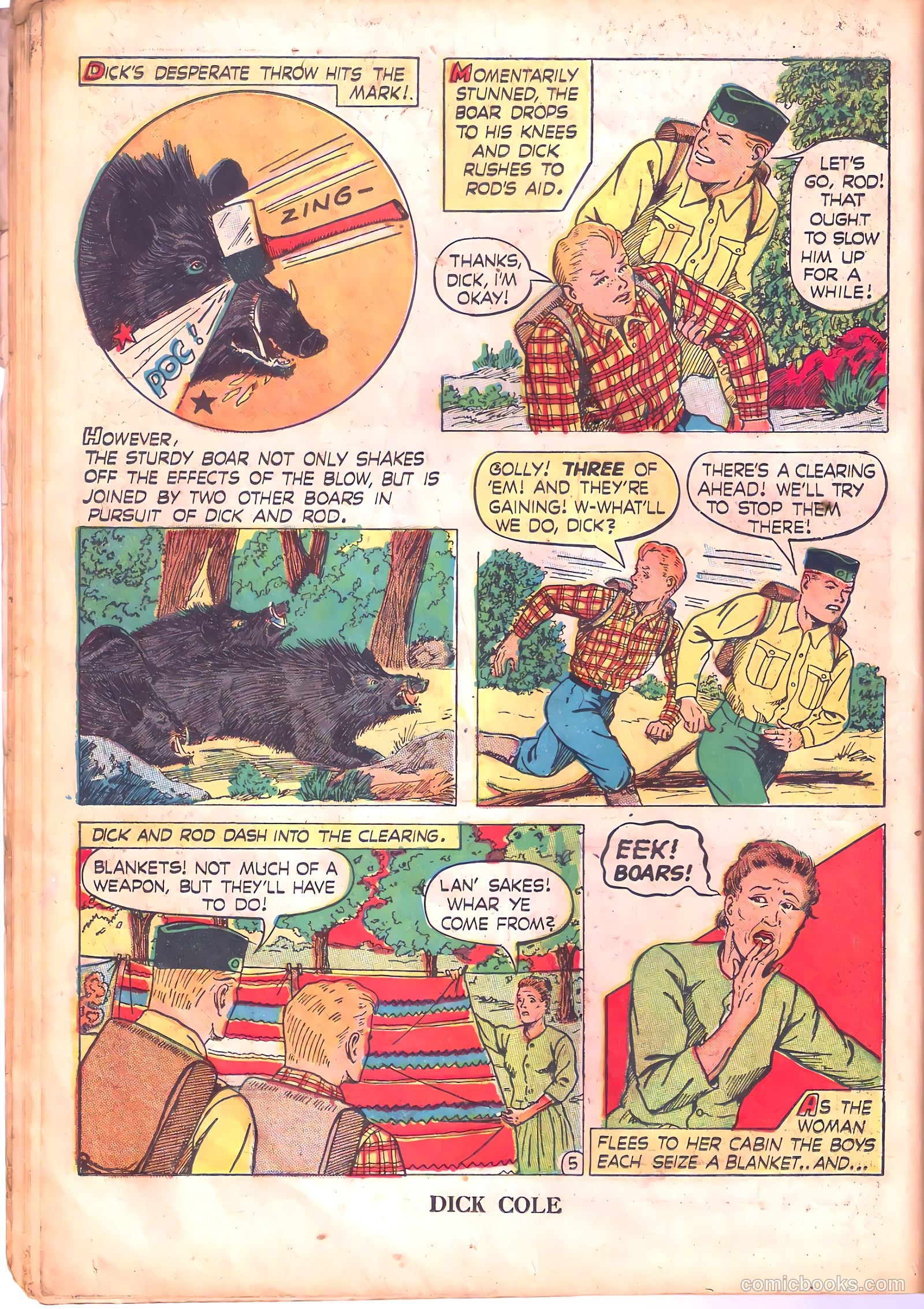 Dick Cole #4 — page 18 of 36