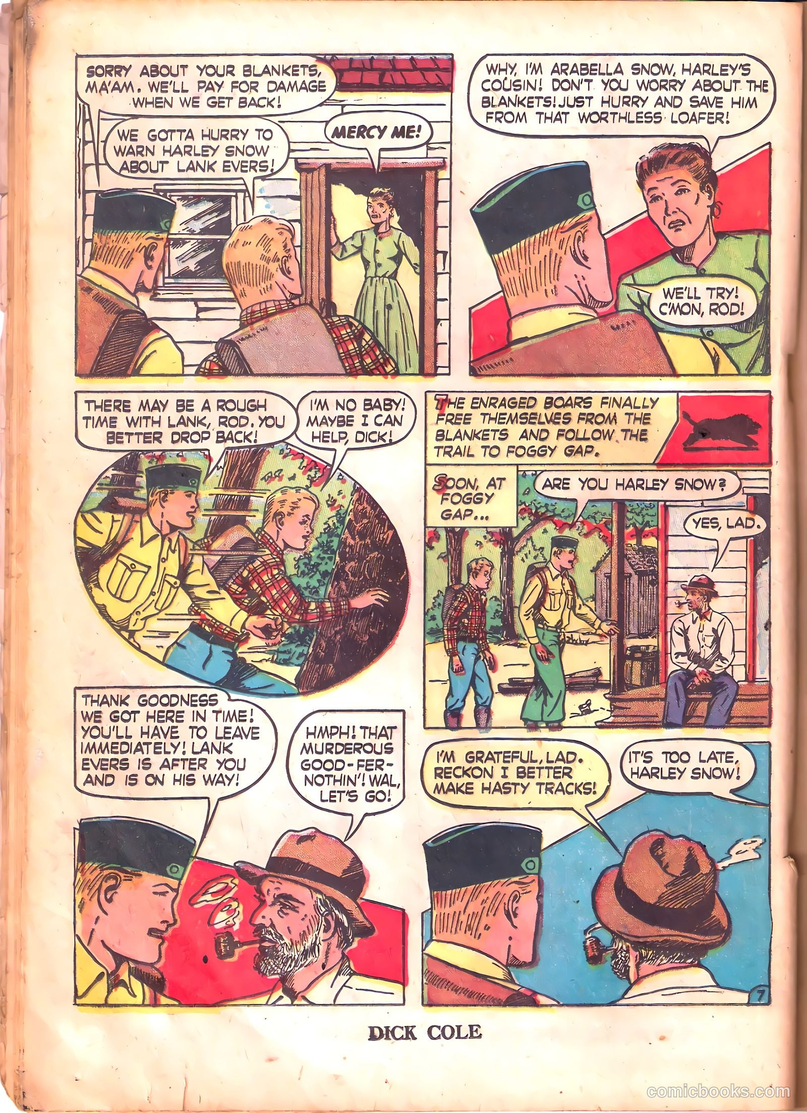 Dick Cole #4 — page 20 of 36