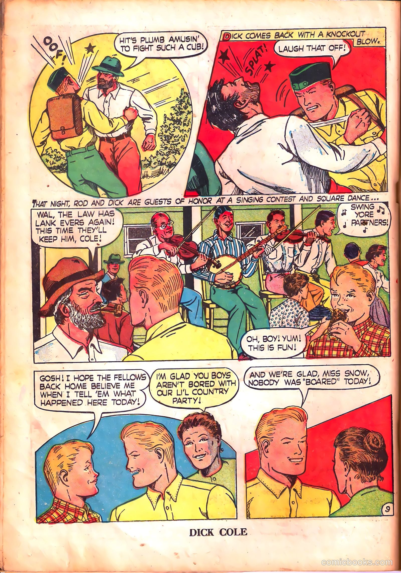 Dick Cole #4 — page 22 of 36