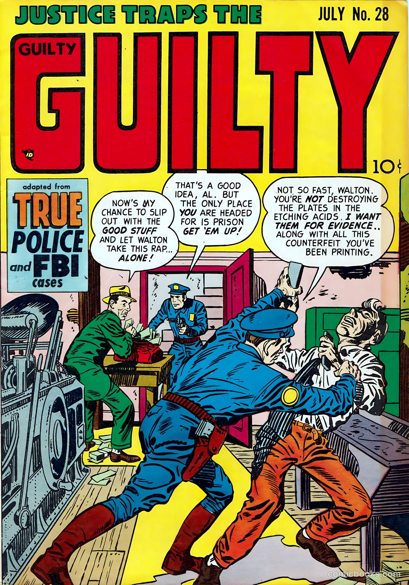Justice Traps the Guilty #28 — page 1 of 44