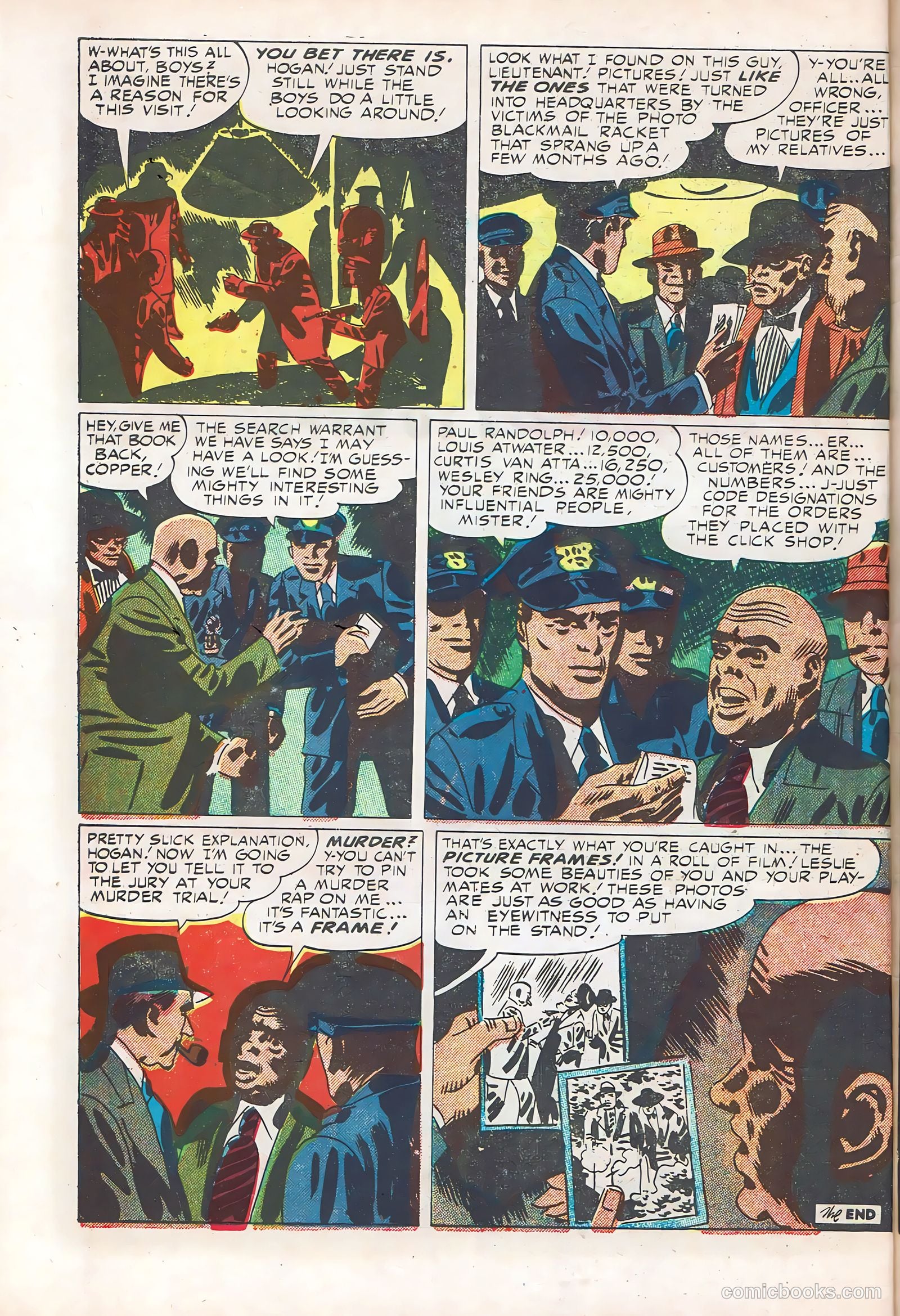 Justice Traps the Guilty #28 — page 40 of 44