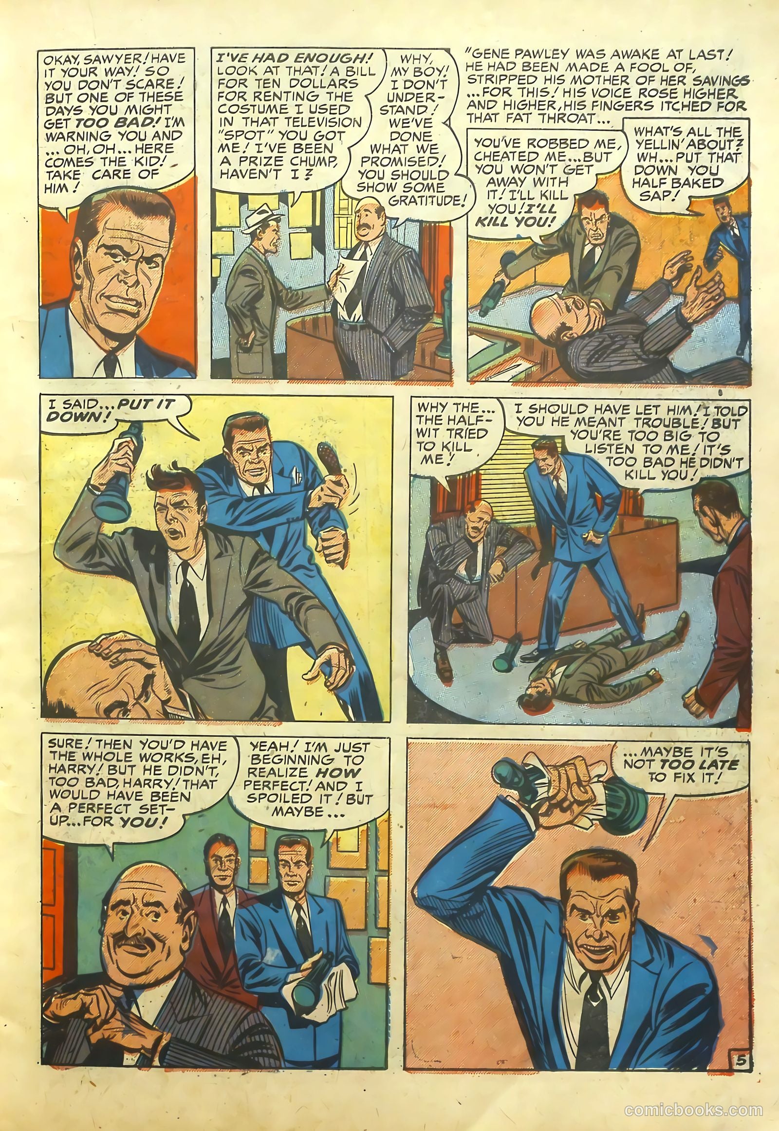 Justice Traps the Guilty #22 — page 9 of 56