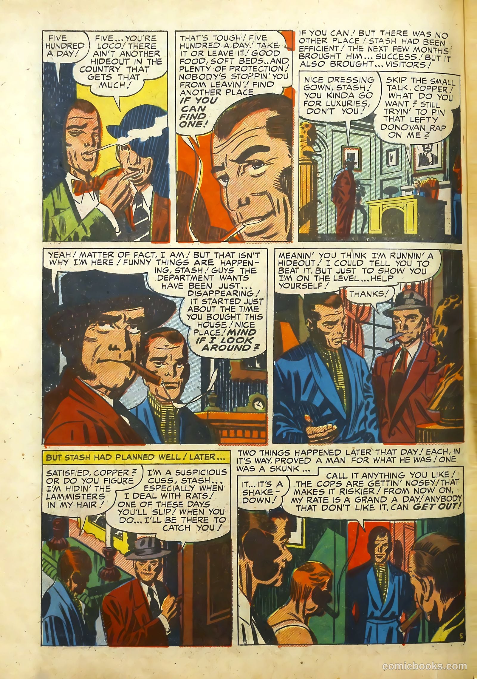 Justice Traps the Guilty #22 — page 48 of 56