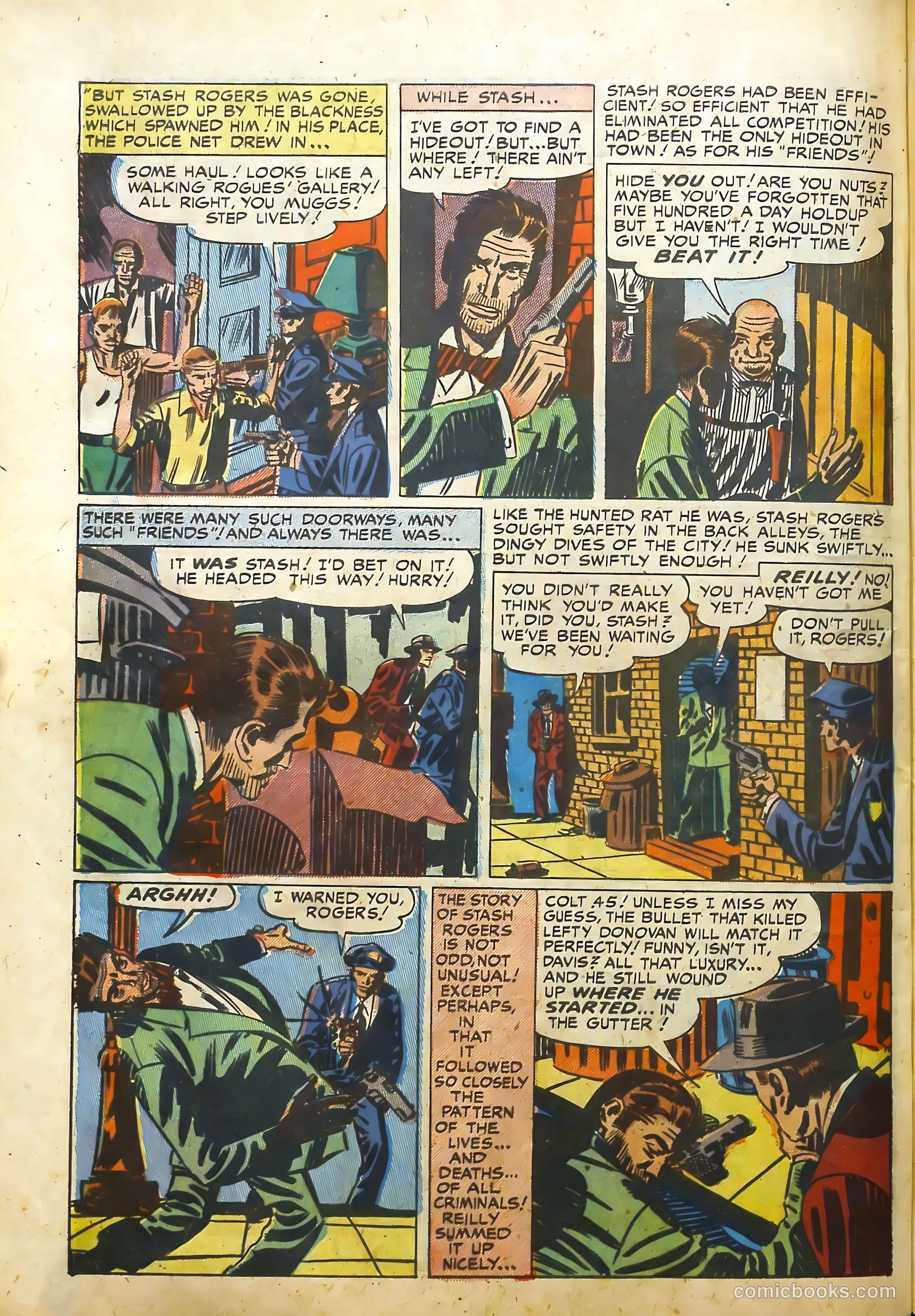 Justice Traps the Guilty #22 — page 50 of 56