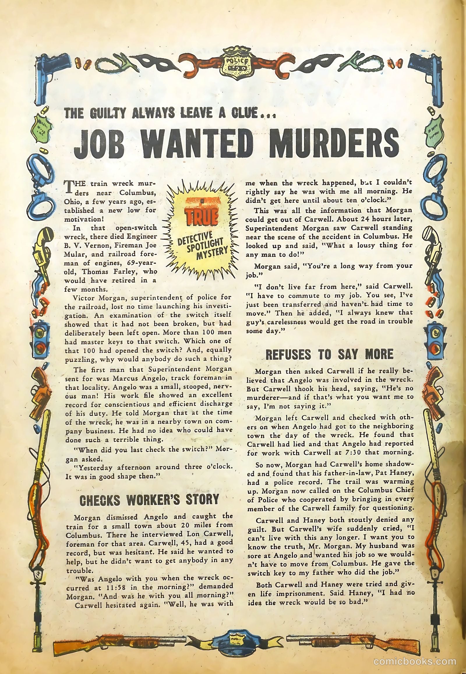 Justice Traps the Guilty #27 — page 40 of 52