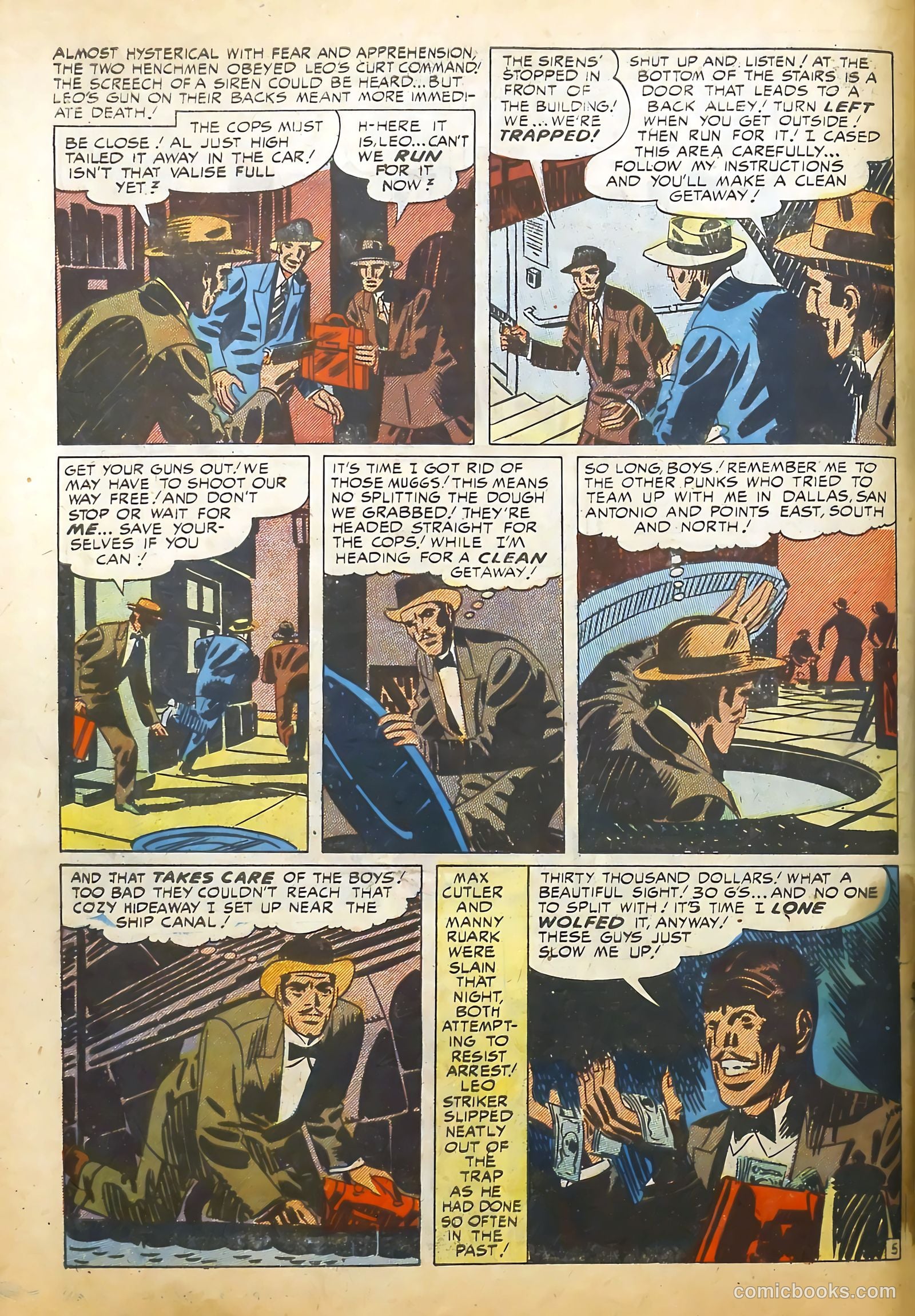 Justice Traps the Guilty #27 — page 46 of 52