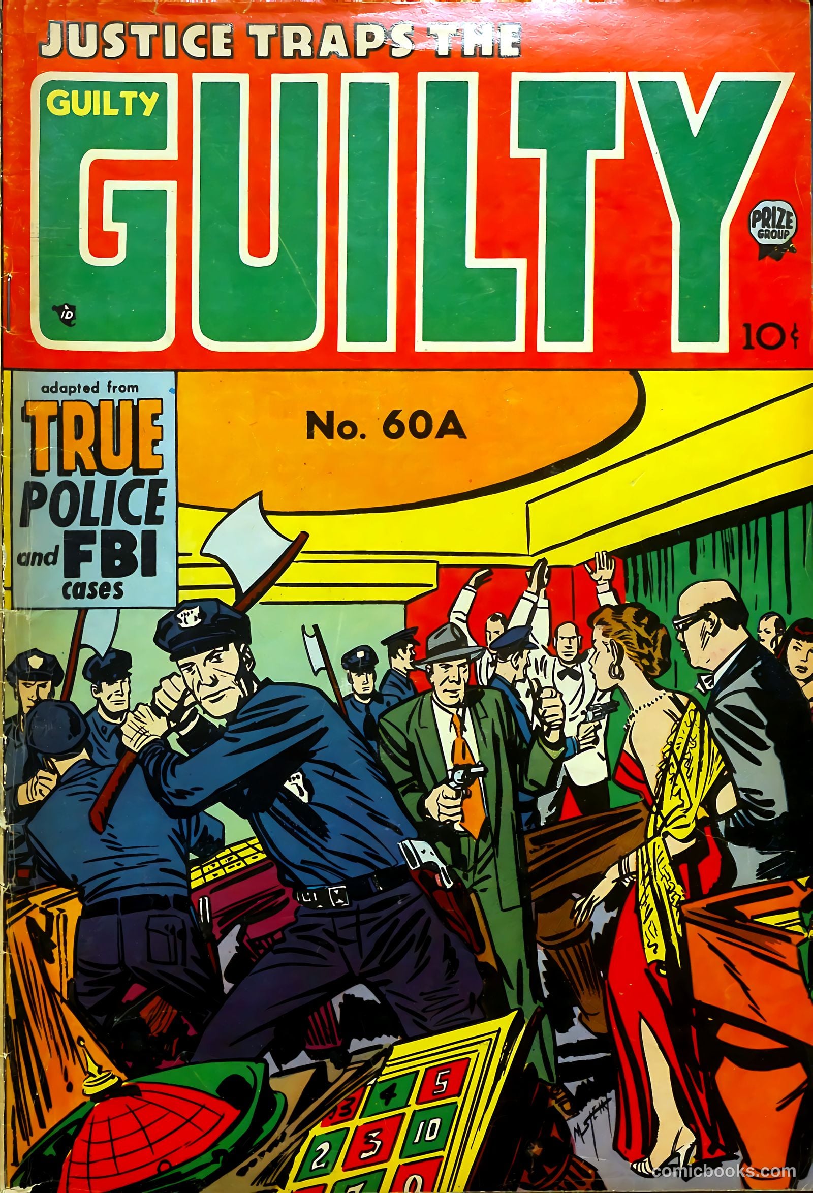 Justice Traps the Guilty #60a — page 1 of 36