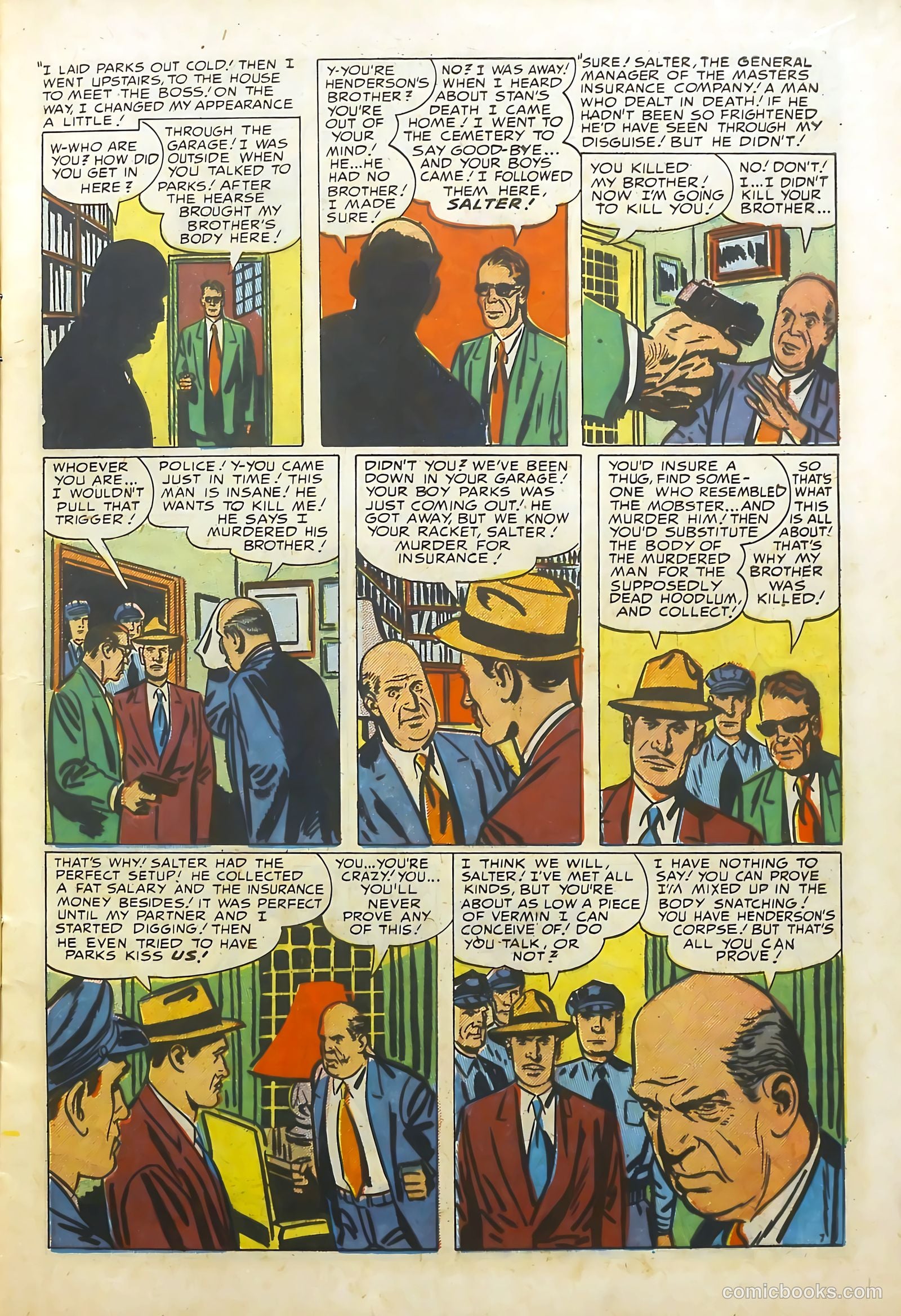 Justice Traps the Guilty #60a — page 9 of 36