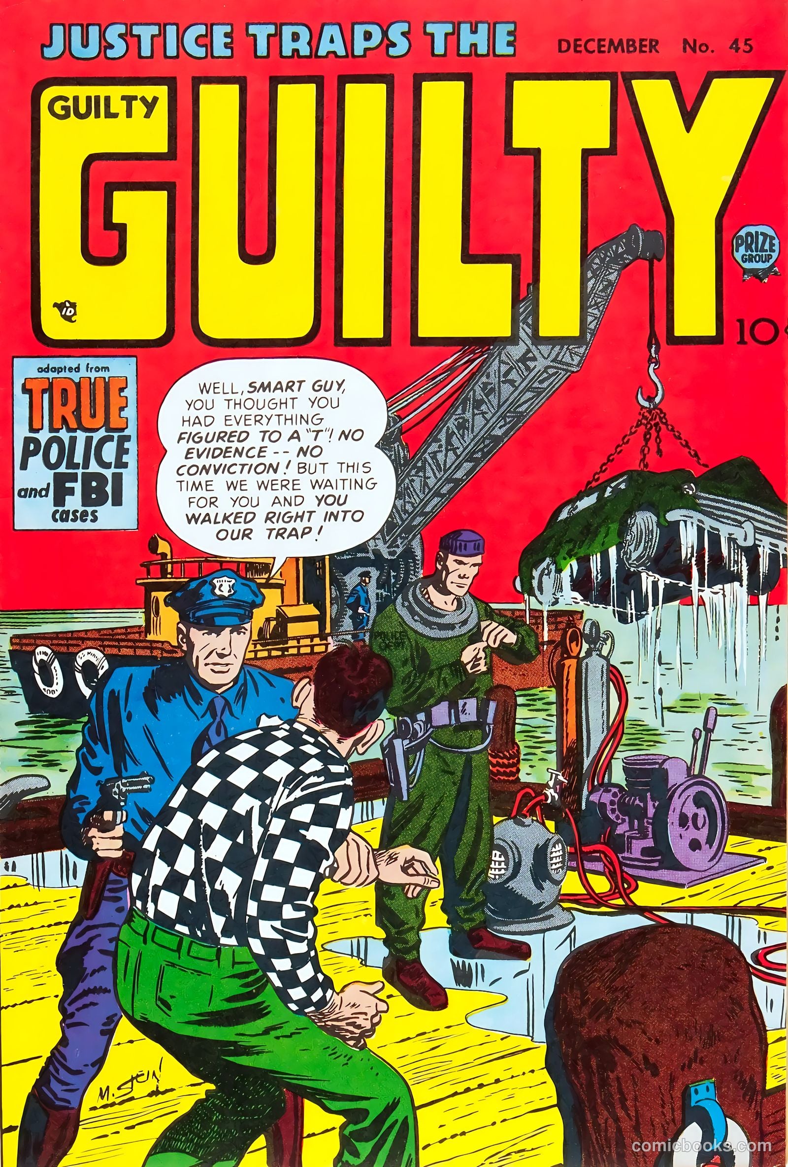 Justice Traps the Guilty #45 — page 1 of 44