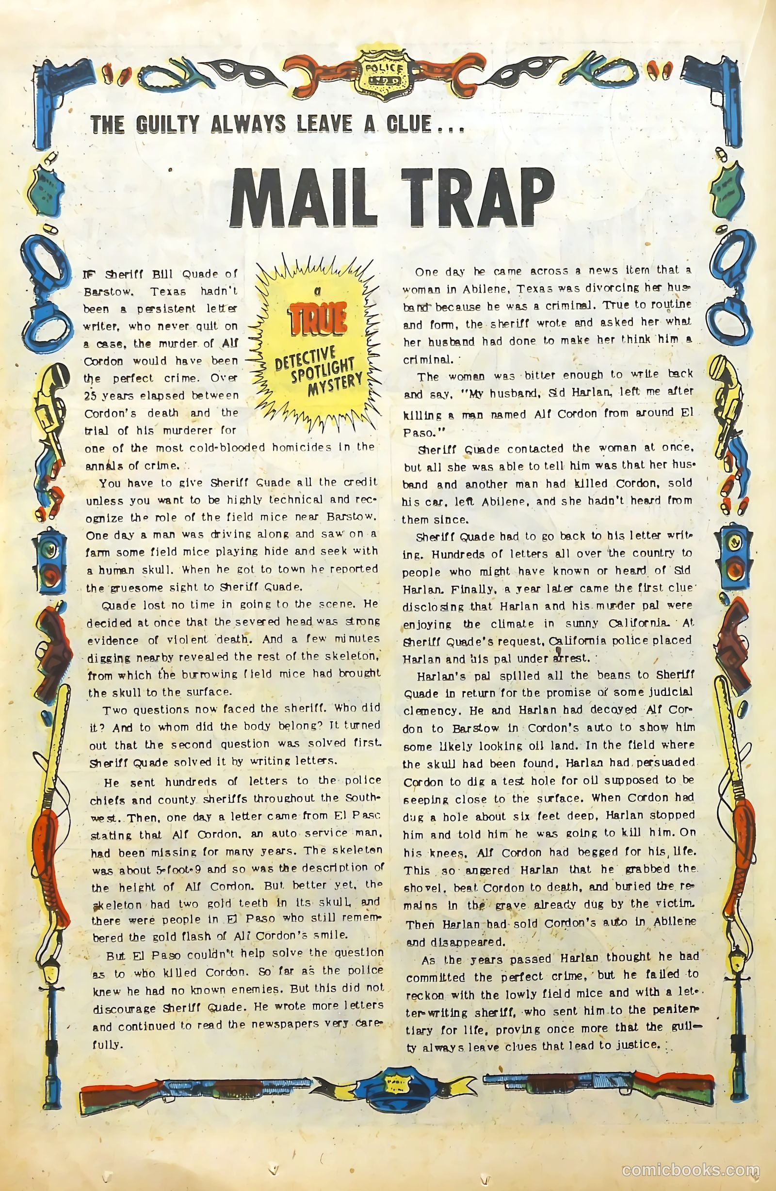 Justice Traps the Guilty #45 — page 20 of 44