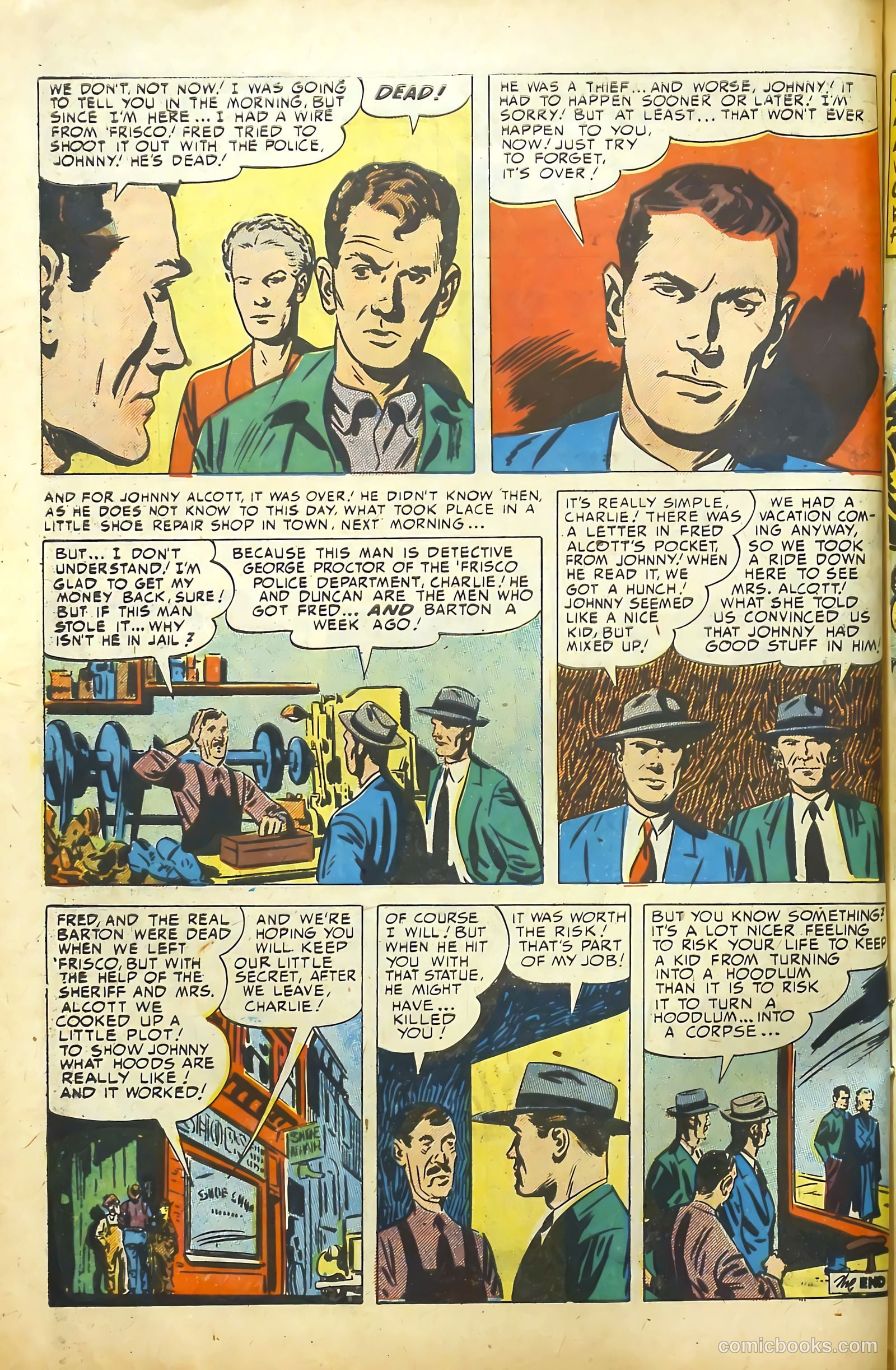 Justice Traps the Guilty #45 — page 34 of 44