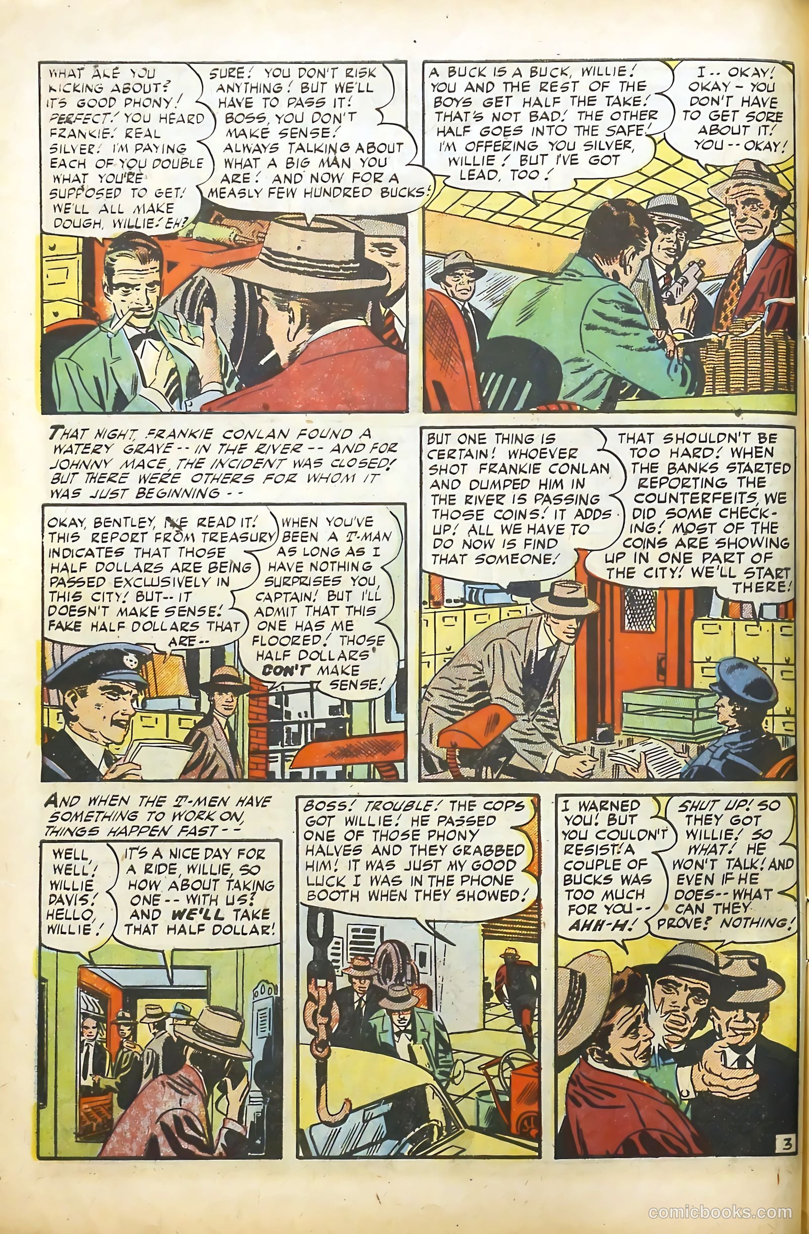 Justice Traps the Guilty #45 — page 38 of 44
