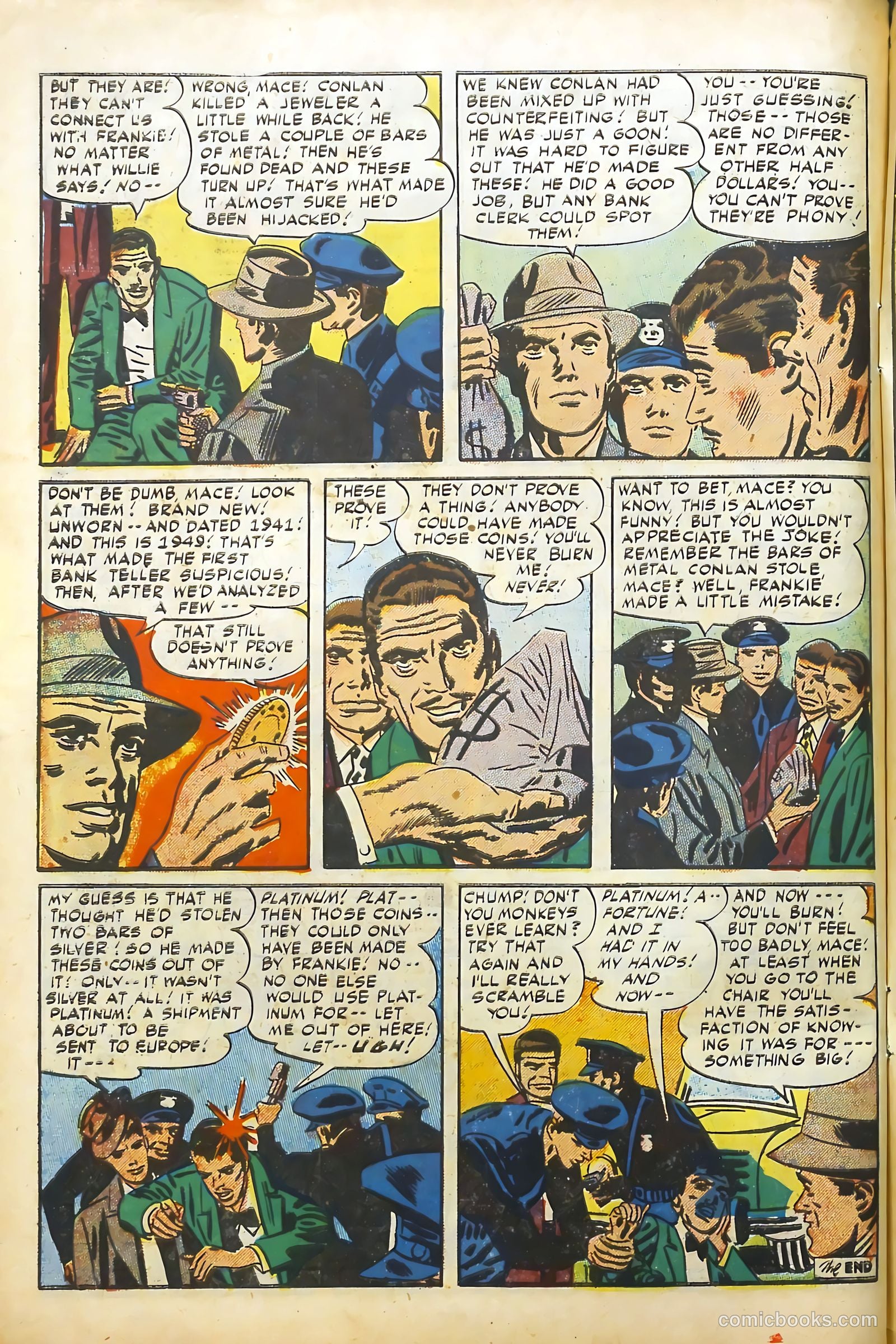 Justice Traps the Guilty #45 — page 40 of 44