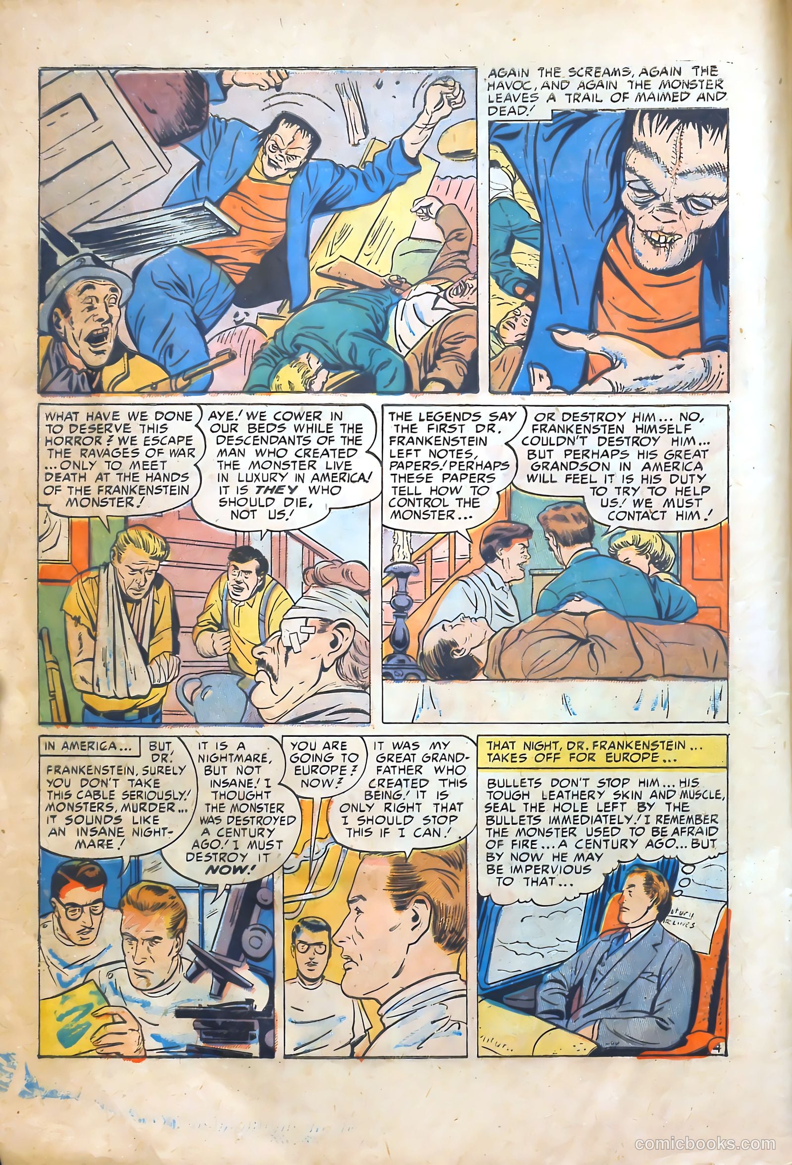Frankenstein #18 — page 6 of 36
