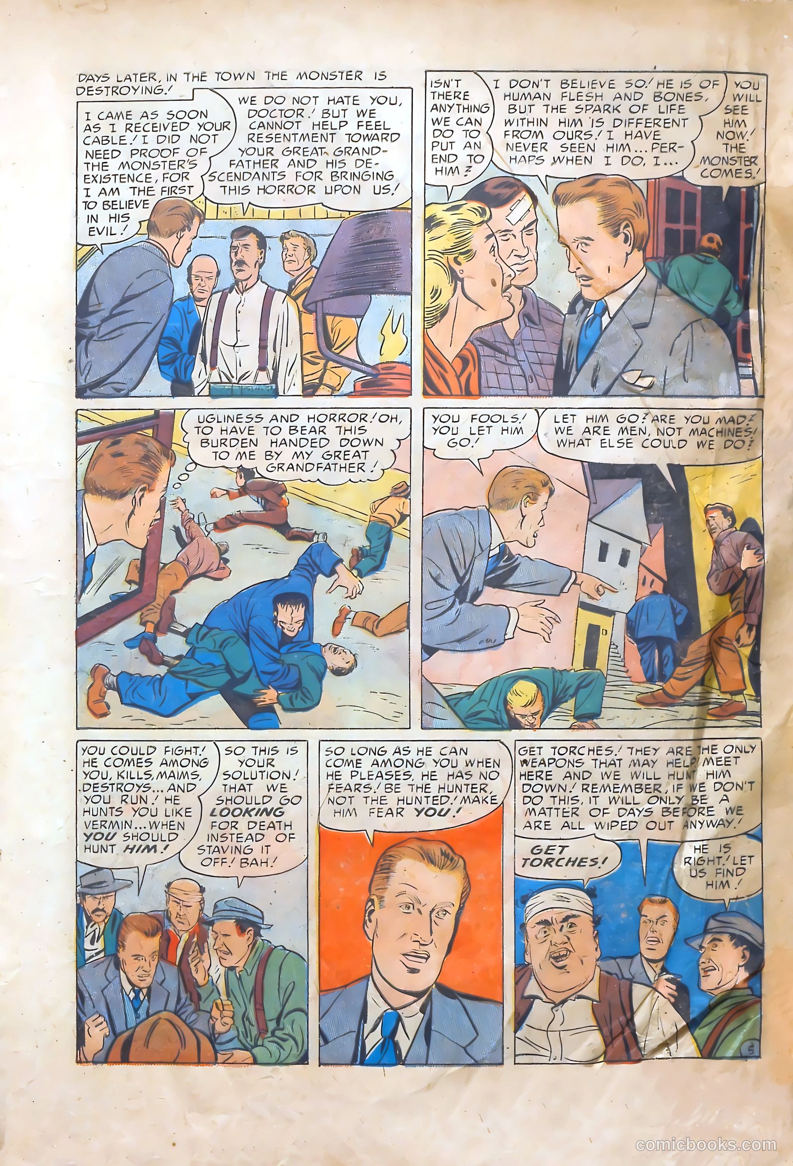 Frankenstein #18 — page 7 of 36