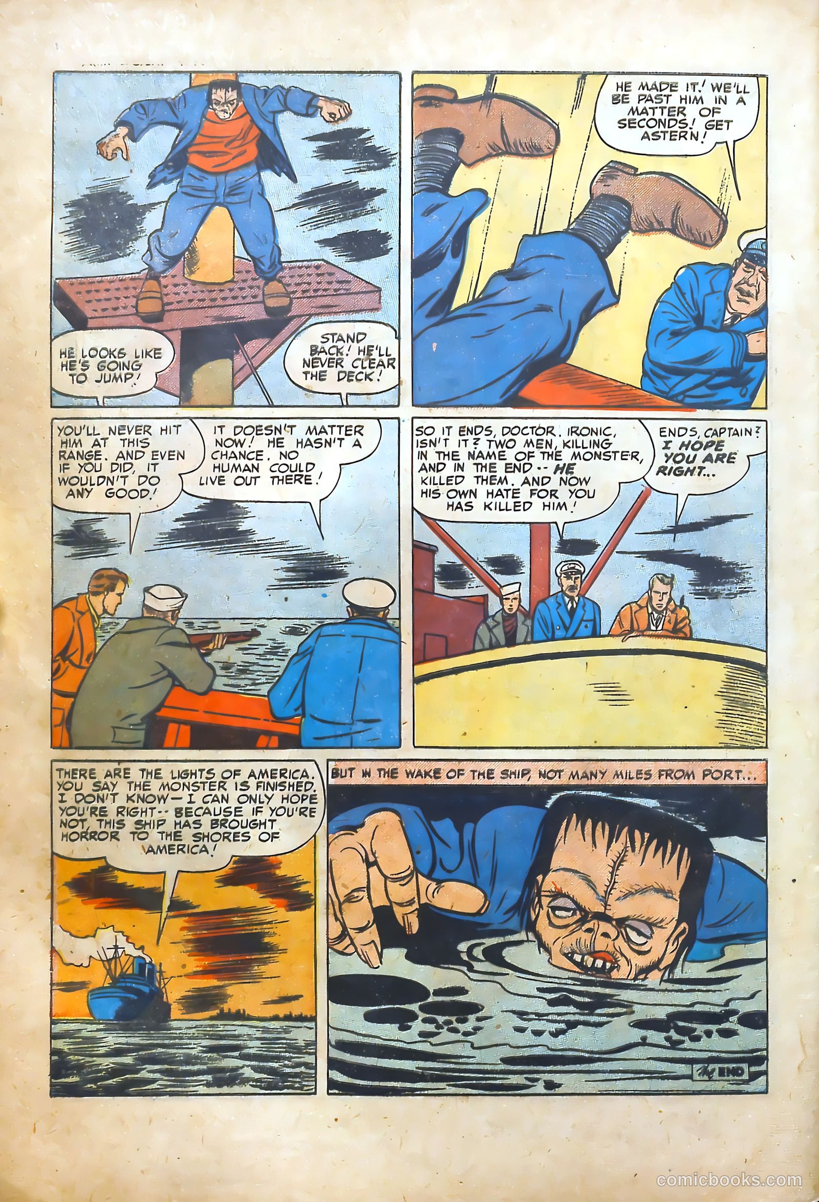 Frankenstein #18 — page 32 of 36