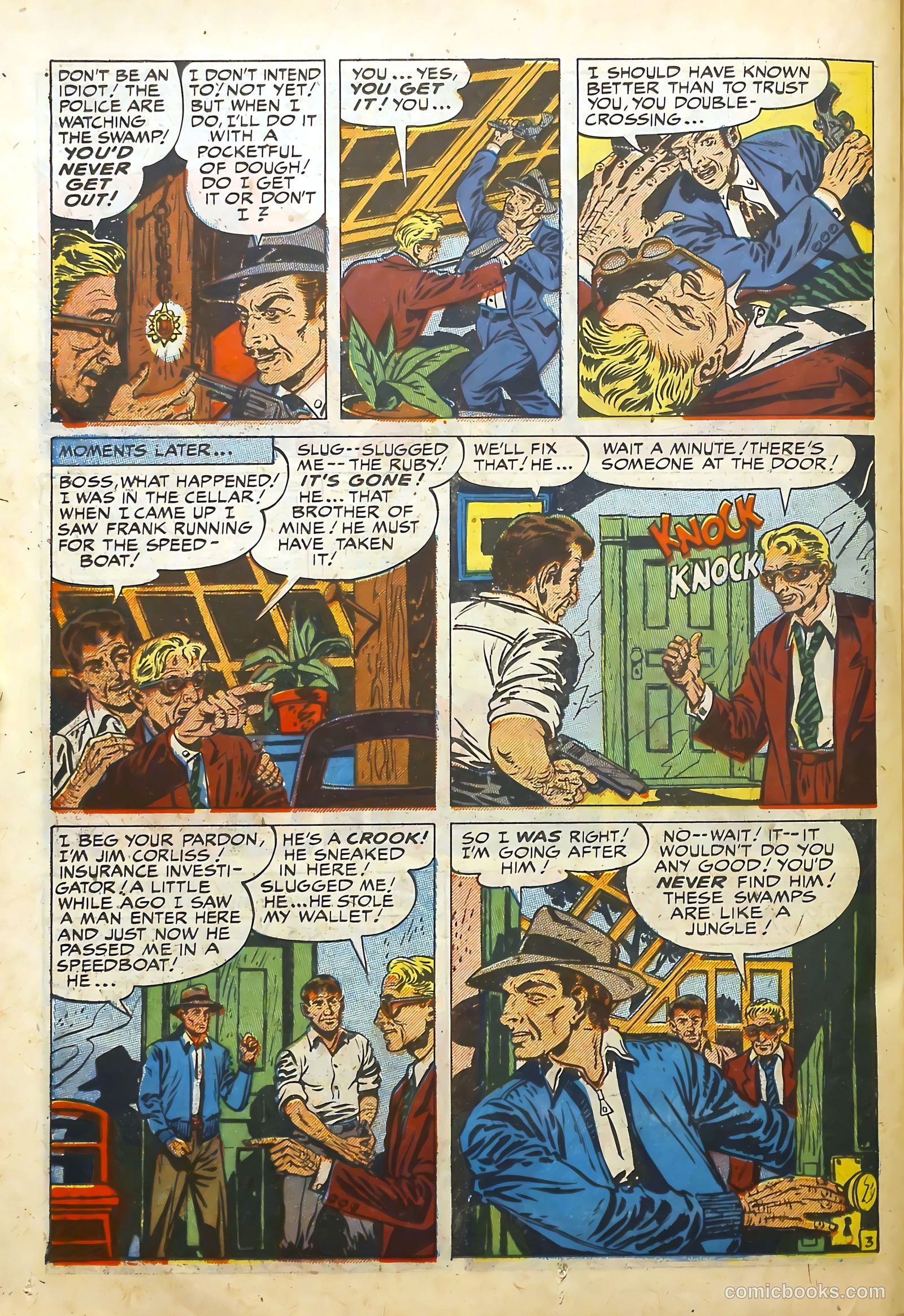 Justice Traps the Guilty #23 — page 34 of 52