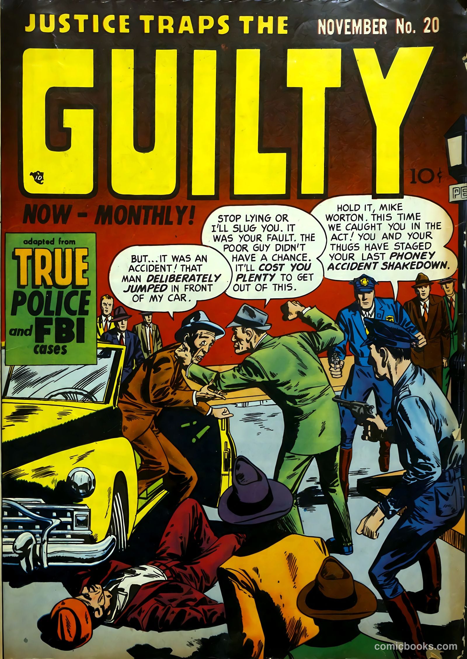 Justice Traps the Guilty #20 — page 1 of 52