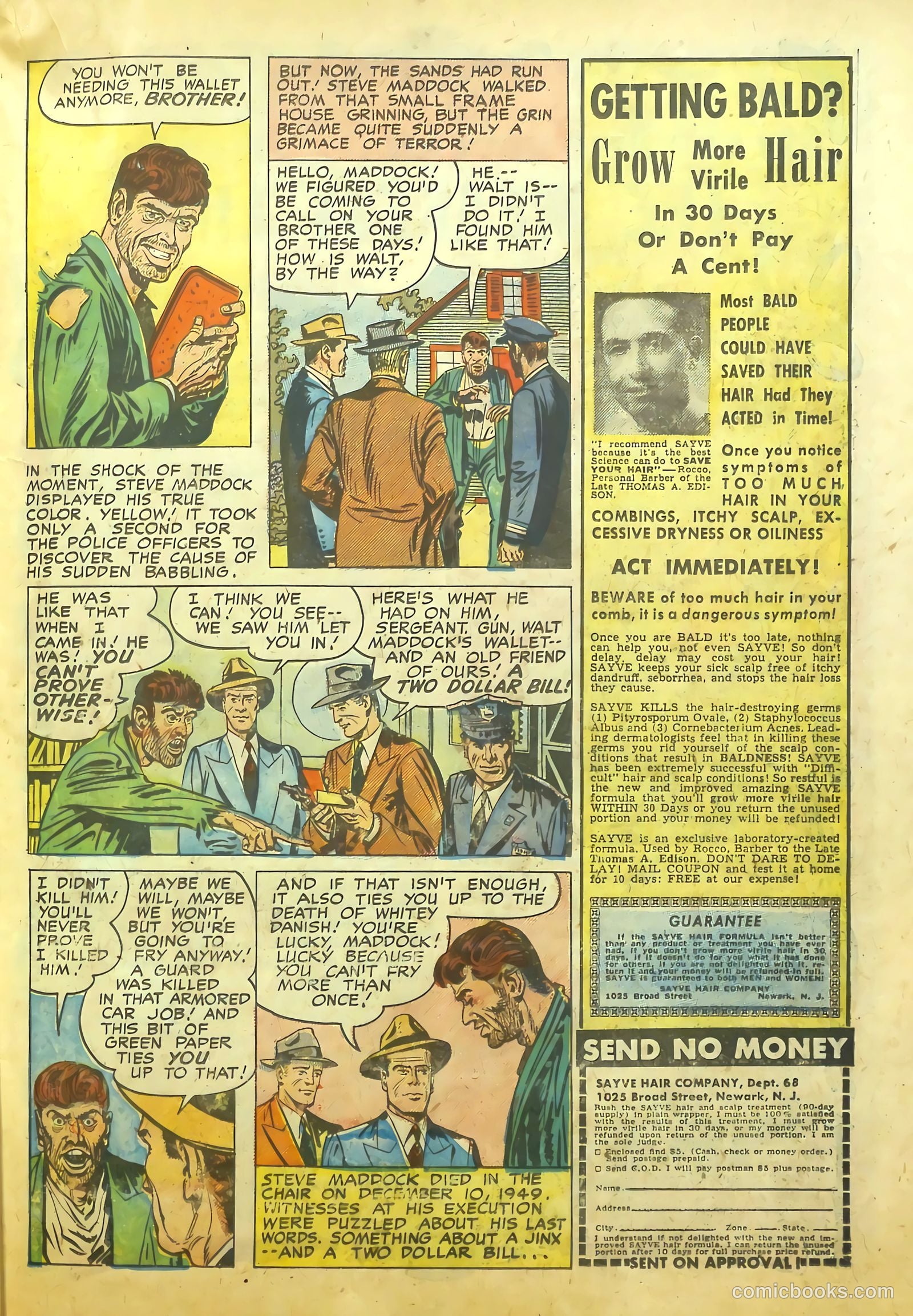 Justice Traps the Guilty #20 — page 31 of 52